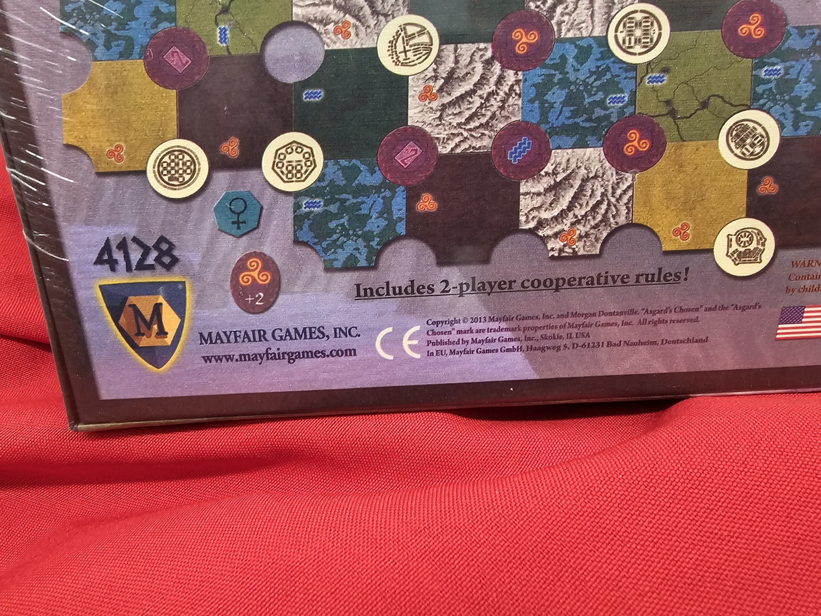 NEW *Asgard’s Chosen SEALED* Board Game MAYFAIR GAMES THOR 2013 1-4 Players