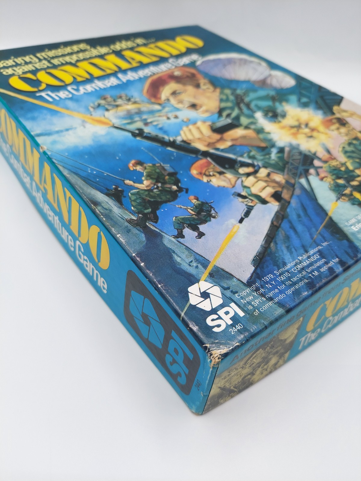 Vintage 1979 COMMANDO: The Combat Adventure Game SPI War Game – Complete