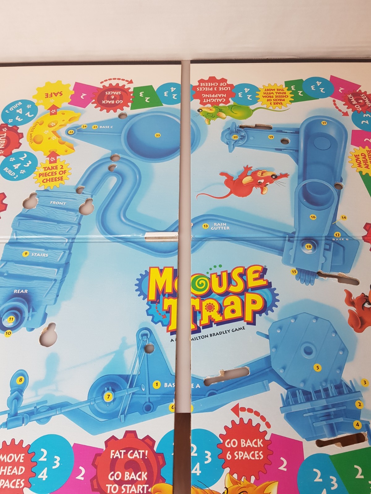 Mouse Trap Board Game Hasbro Complete 1991 Vintage Family Action Game