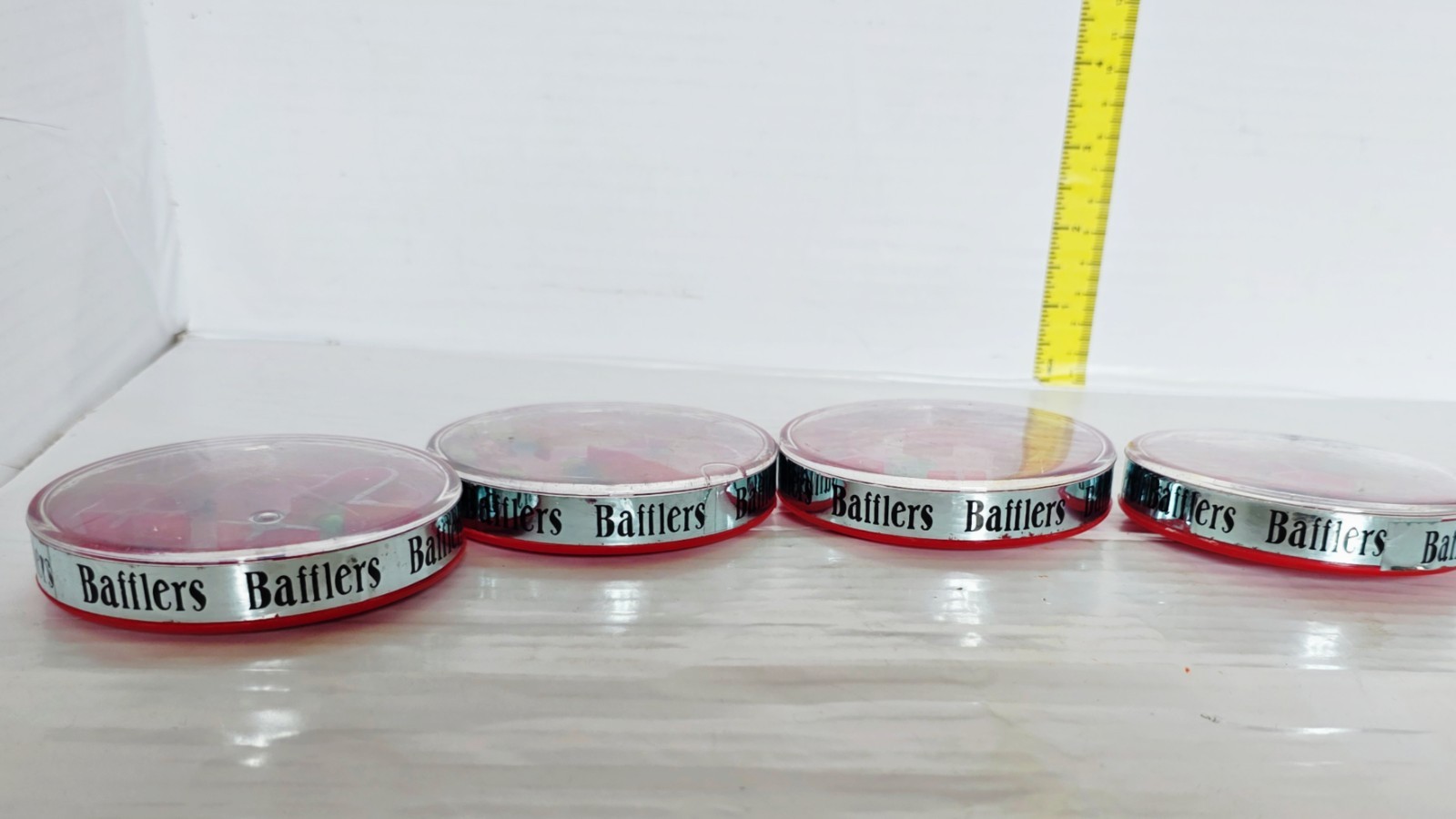 VTG 1987 Lot of 4 Cardinal Bafflers Water Puzzles Fidget Game Mind Brain Teaser