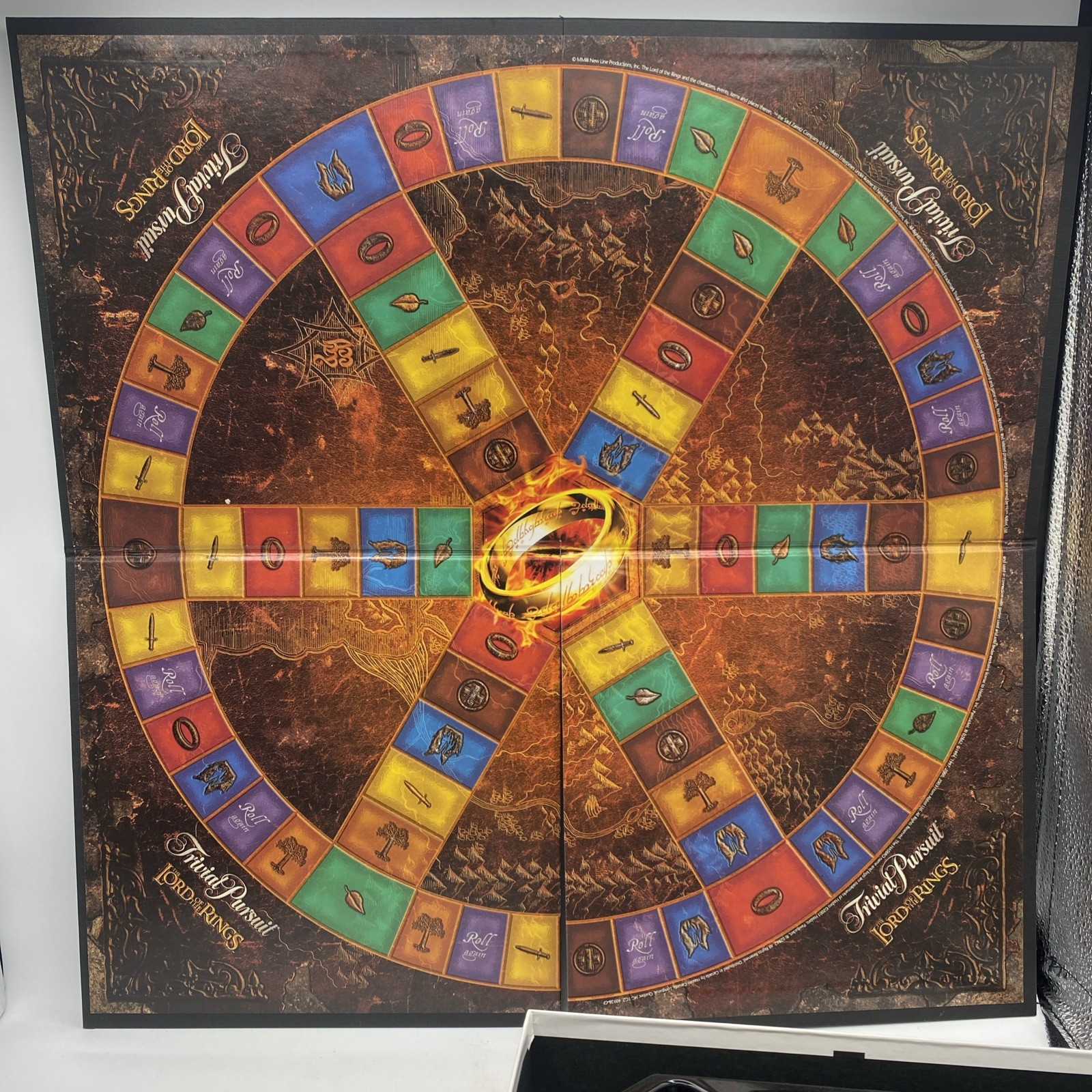 Trivial Pursuit The Lord Of The Rings Movie Trilogy Collector’s Edition Complete