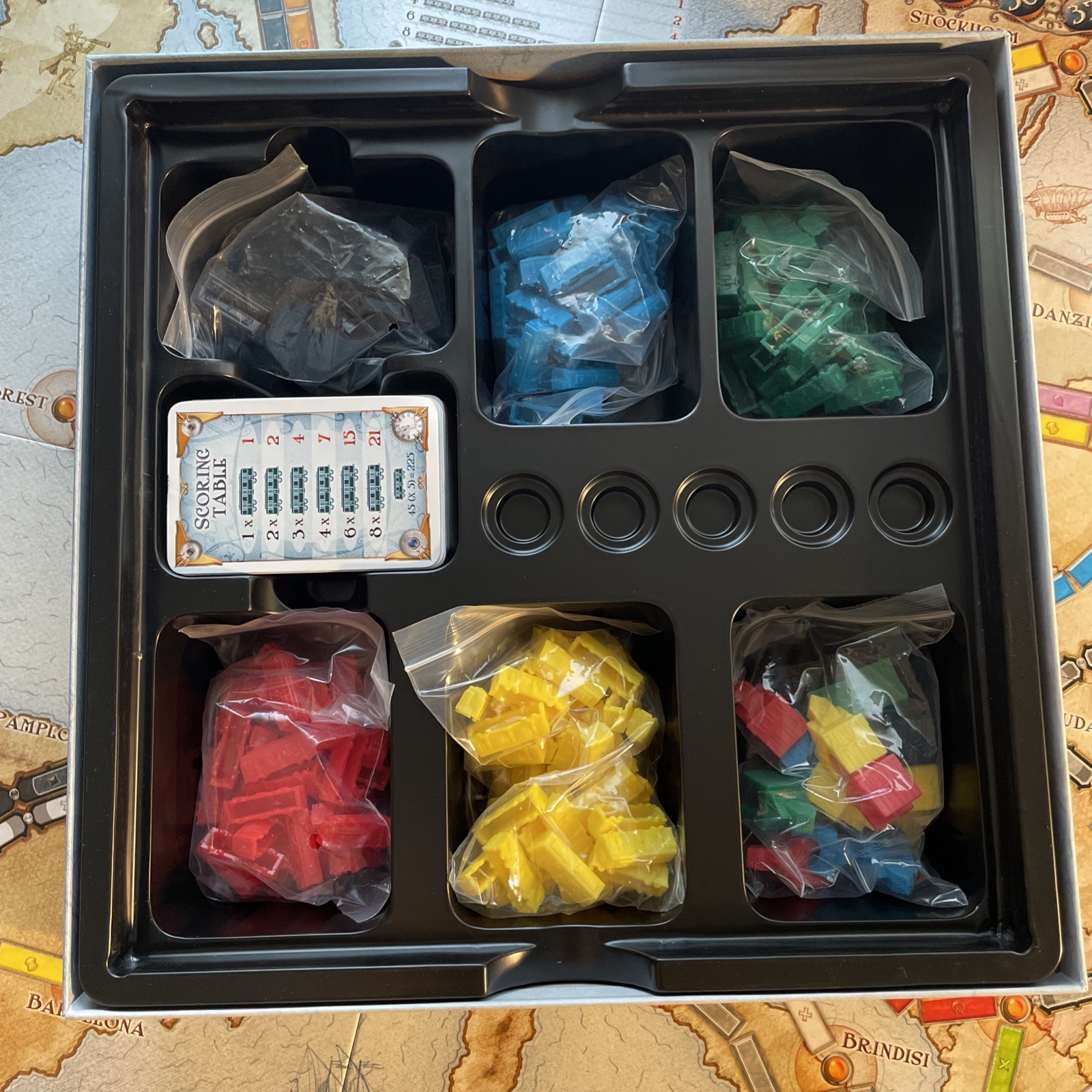 Days of Wonder Ticket to Ride Europe Board Game New In Open box