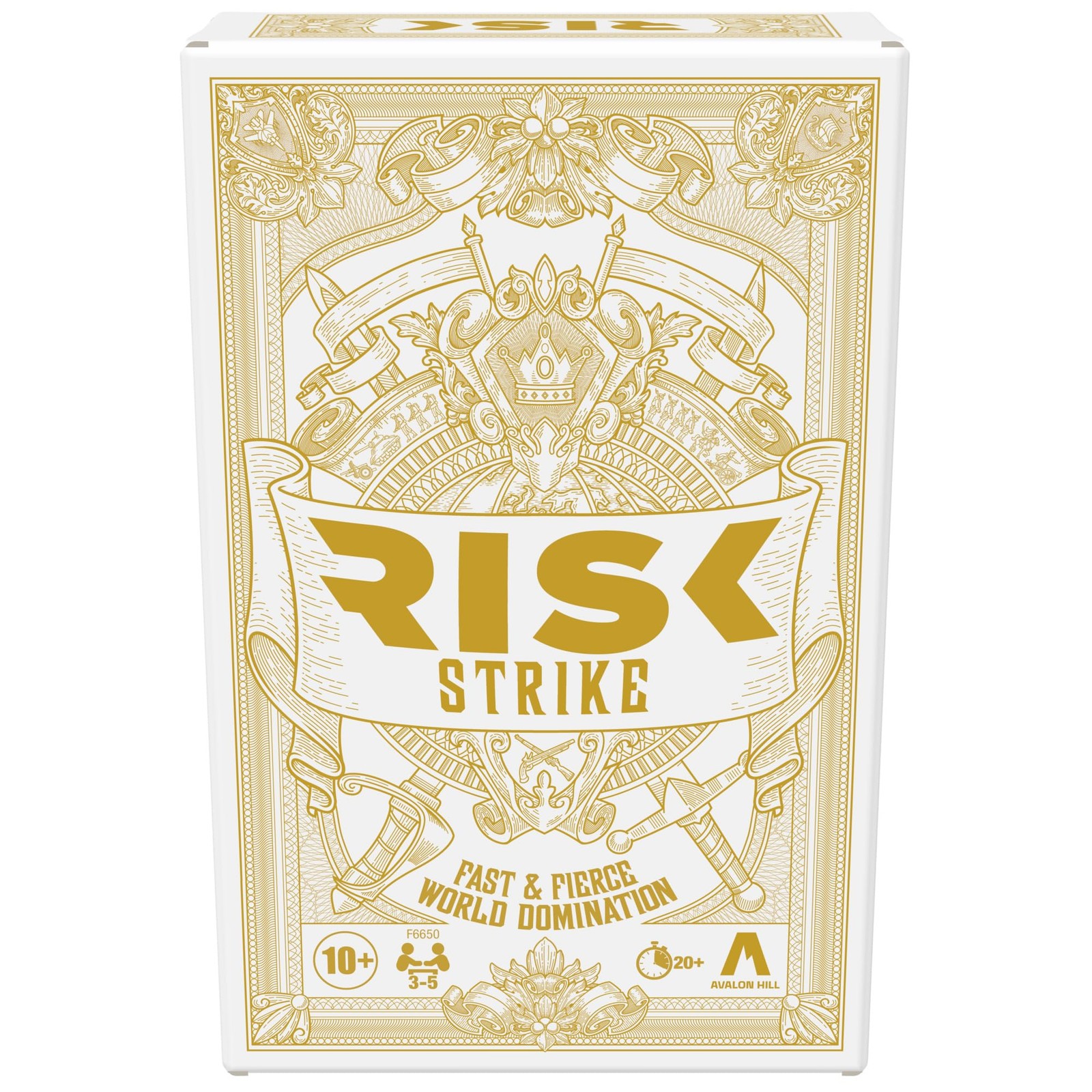 Risk Strike – Quick Strategy Game for 2-5 Players, Ages 10+, 20-Min Play