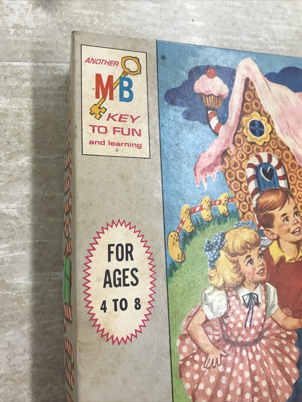 Complete Vintage Milton Bradley Candy Land Board Game 1955 UNUSED Sealed