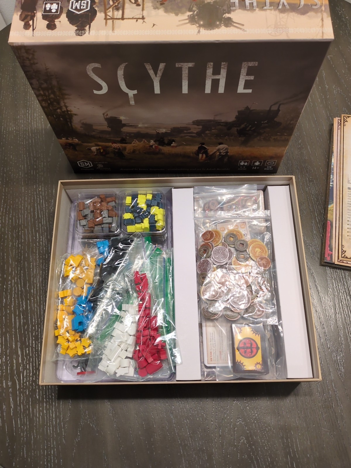 Scythe Collector’s Edition Board Game – Stonemaier Games – 100% Complete
