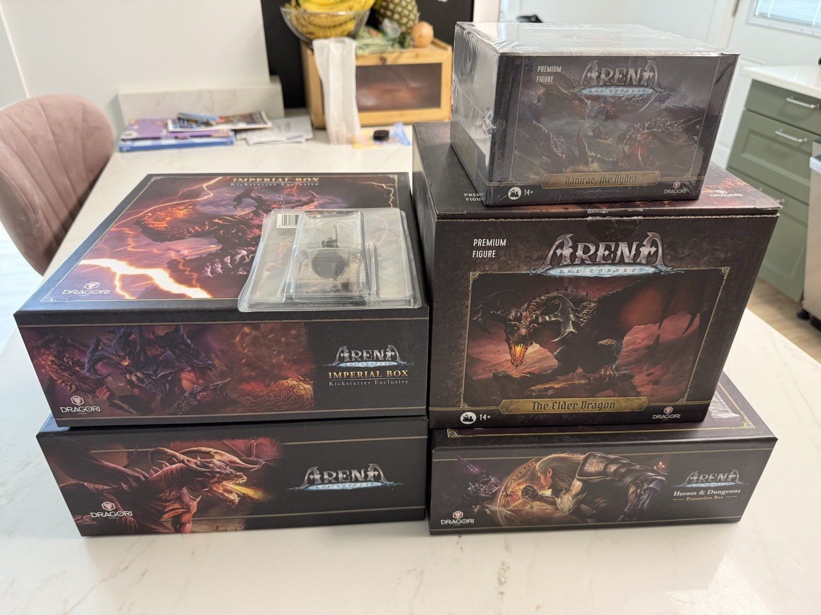 Arena: The Contest with Kickstarter Exclusive Bundle