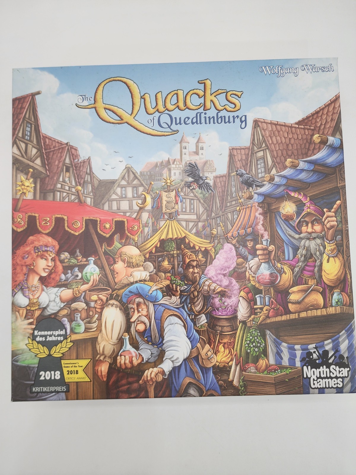 North Star Quacks of Quedlinburg Box 2018 Game Of The Year COMPLETE