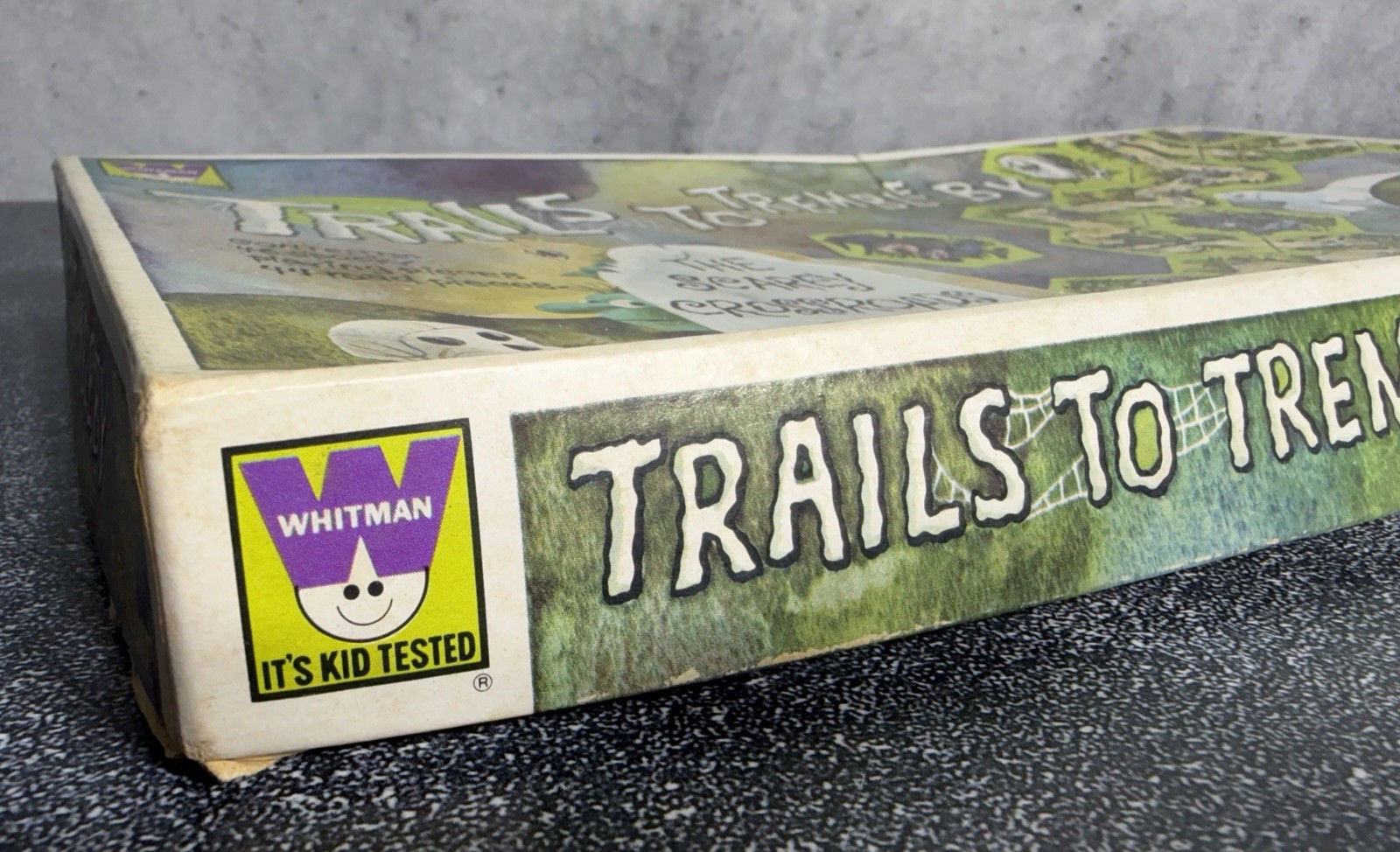 Vintage Whitman Trails to Tremble by – Scarey Crossroads Game – Complete 4702