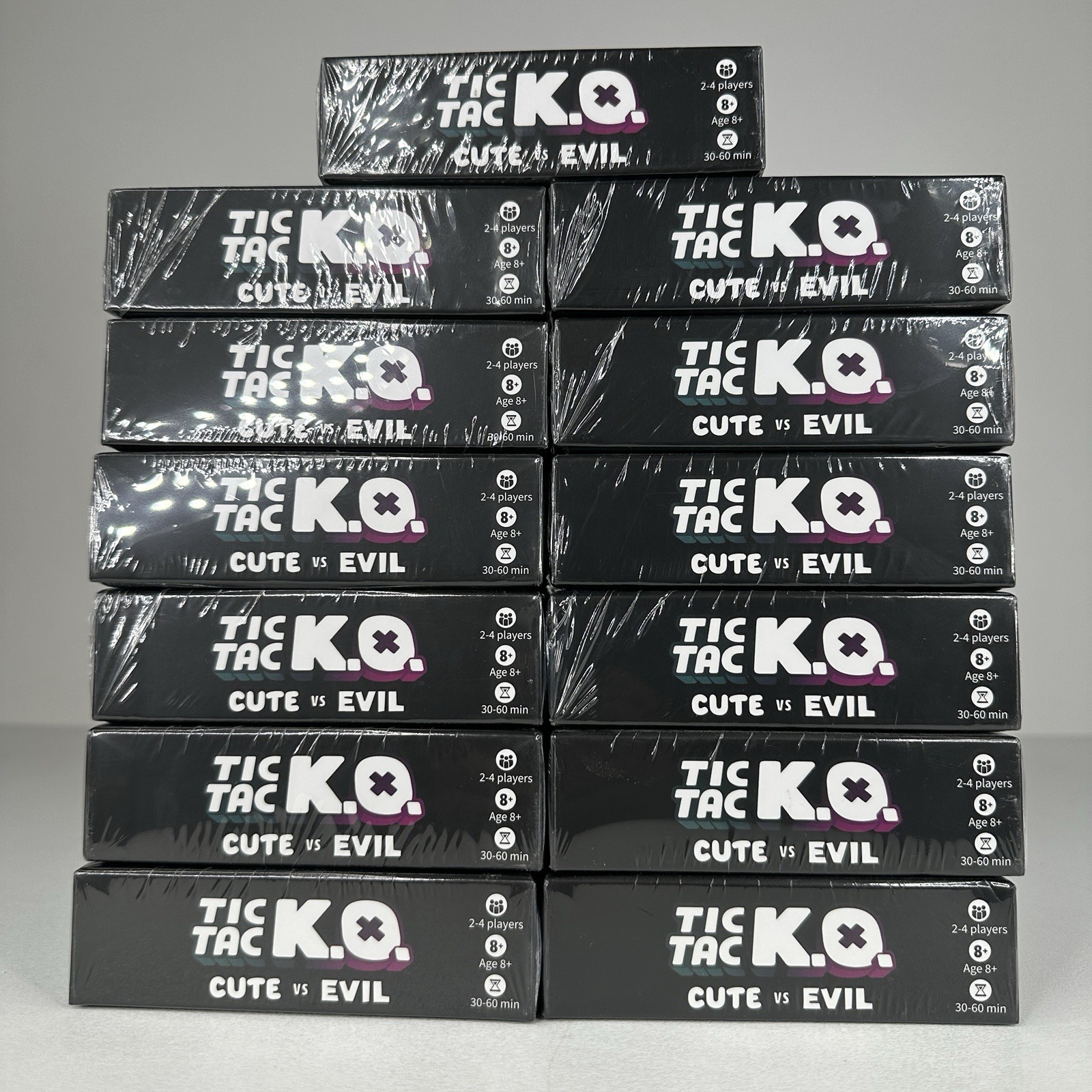 TIC TAC K.O. CUTE VS. EVIL🐰💀 (LOT OF 13) | 2-4 PLAYER CARD GAME | ALL SEALED✨