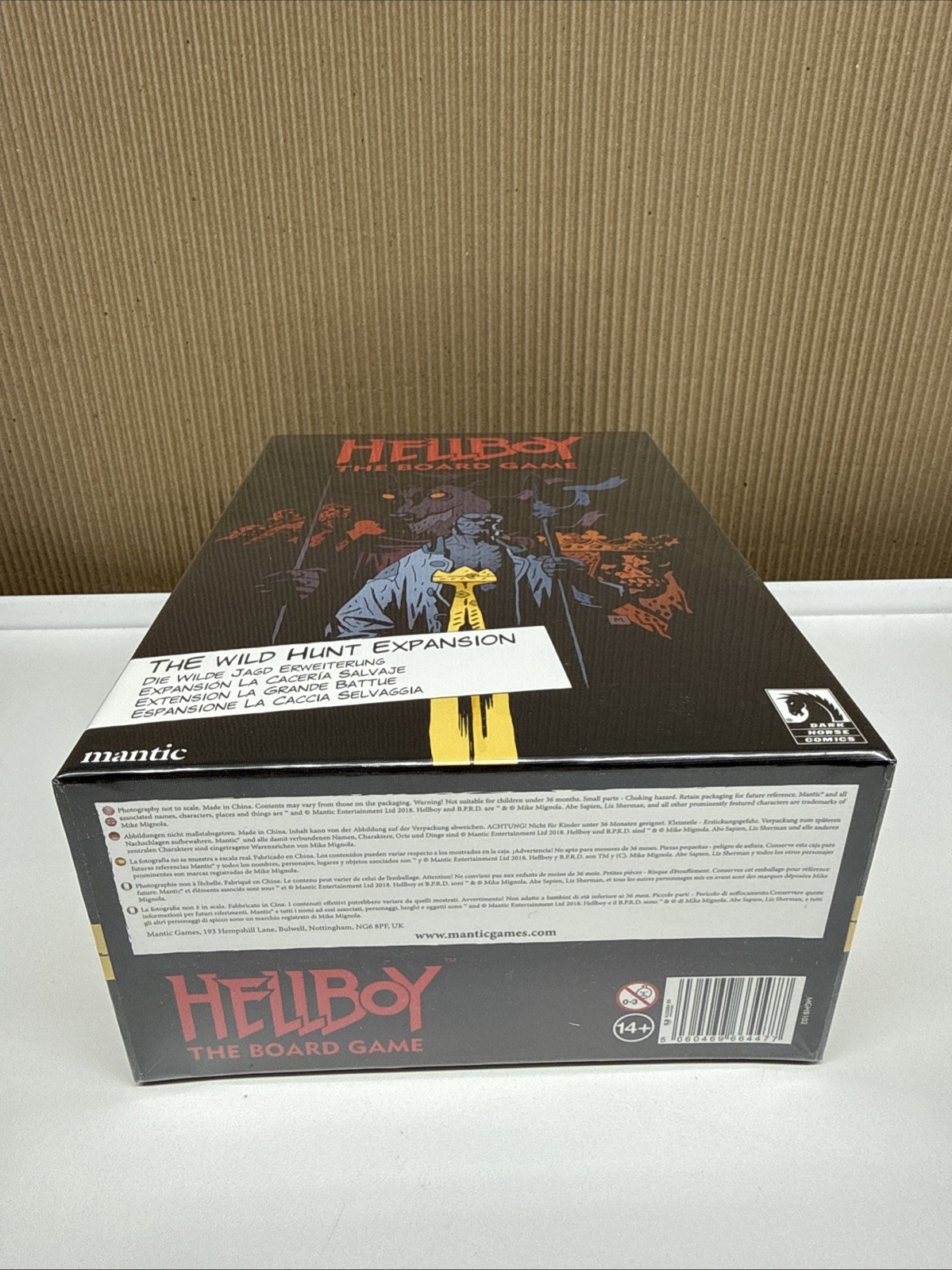 Hellboy The Board Game – The Wild Hunt Expansion Strategy Tabletop W/ Miniatures