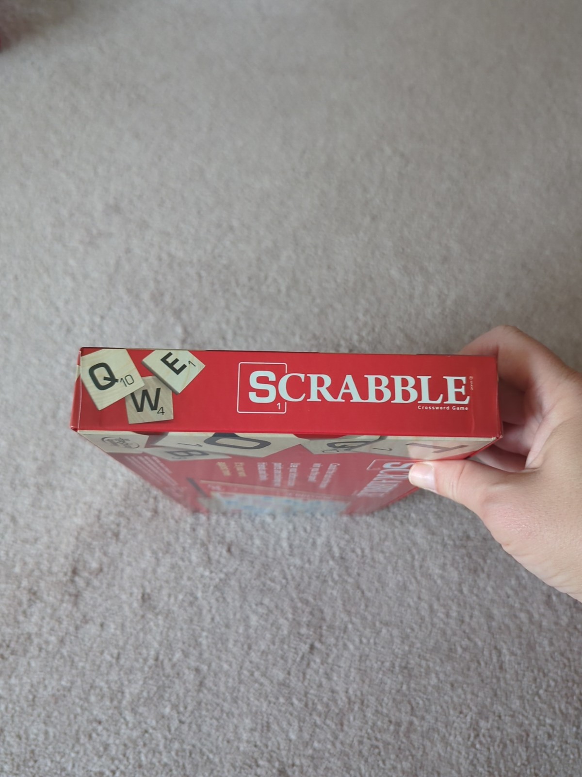 Scrabble Board Game 2013 Hasbro COMPLETE