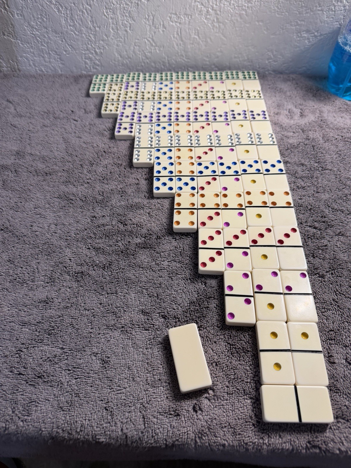 Vintage 1986 Chickenfoot Domino Game Serial #10278 Louis & Betty Howsley
