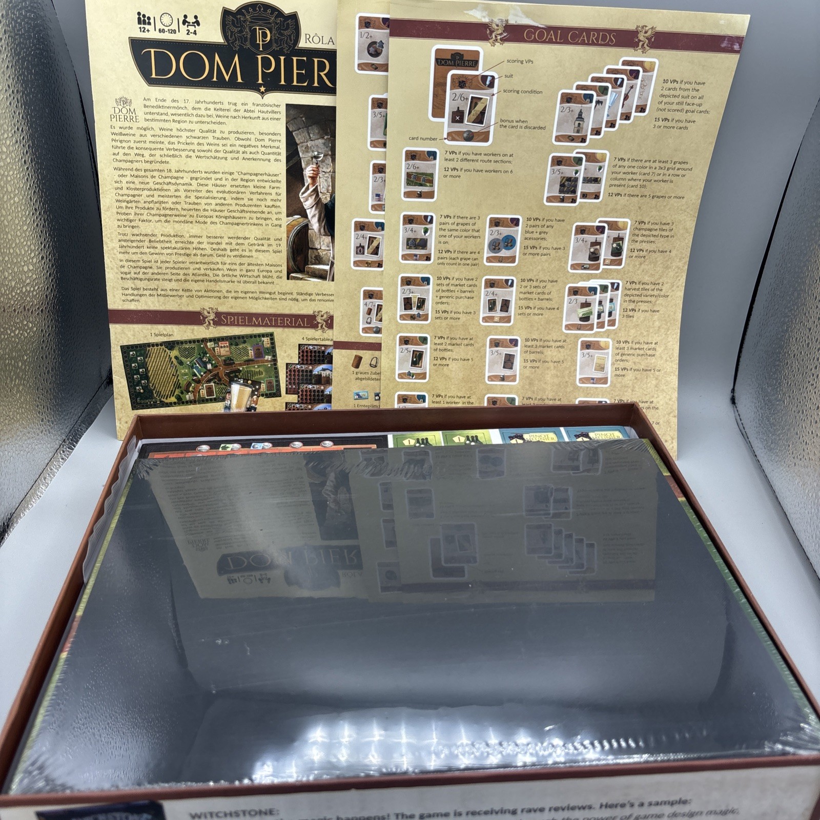 R &R Games Dom Pierre Board Game New