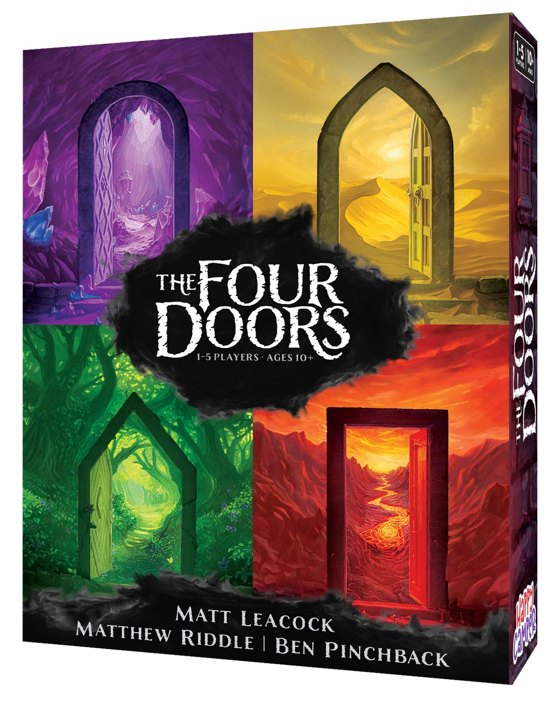 The Four Doors Card Game Happy Camper HCG-2005 Family Solo Matt Leacock 4