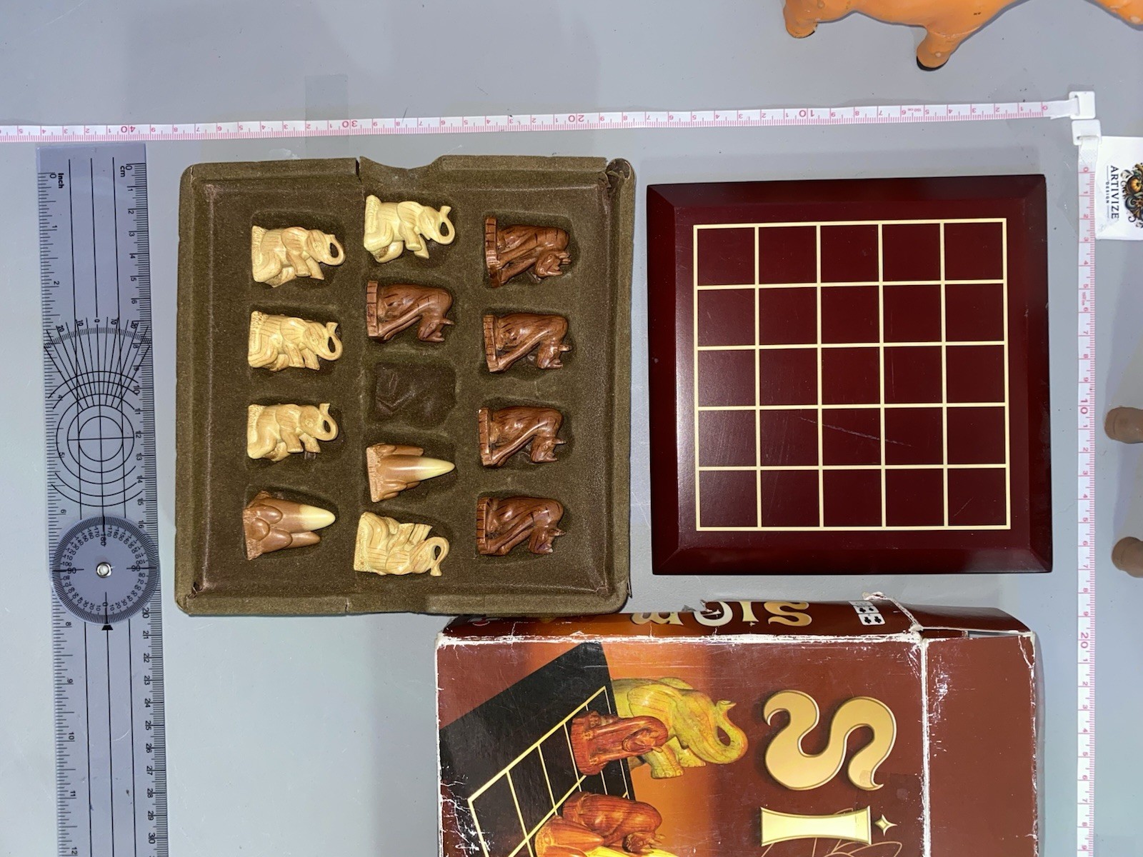 Ferti Jeu de Plateau Siam ( de Luxe Édition) Boîte VG
