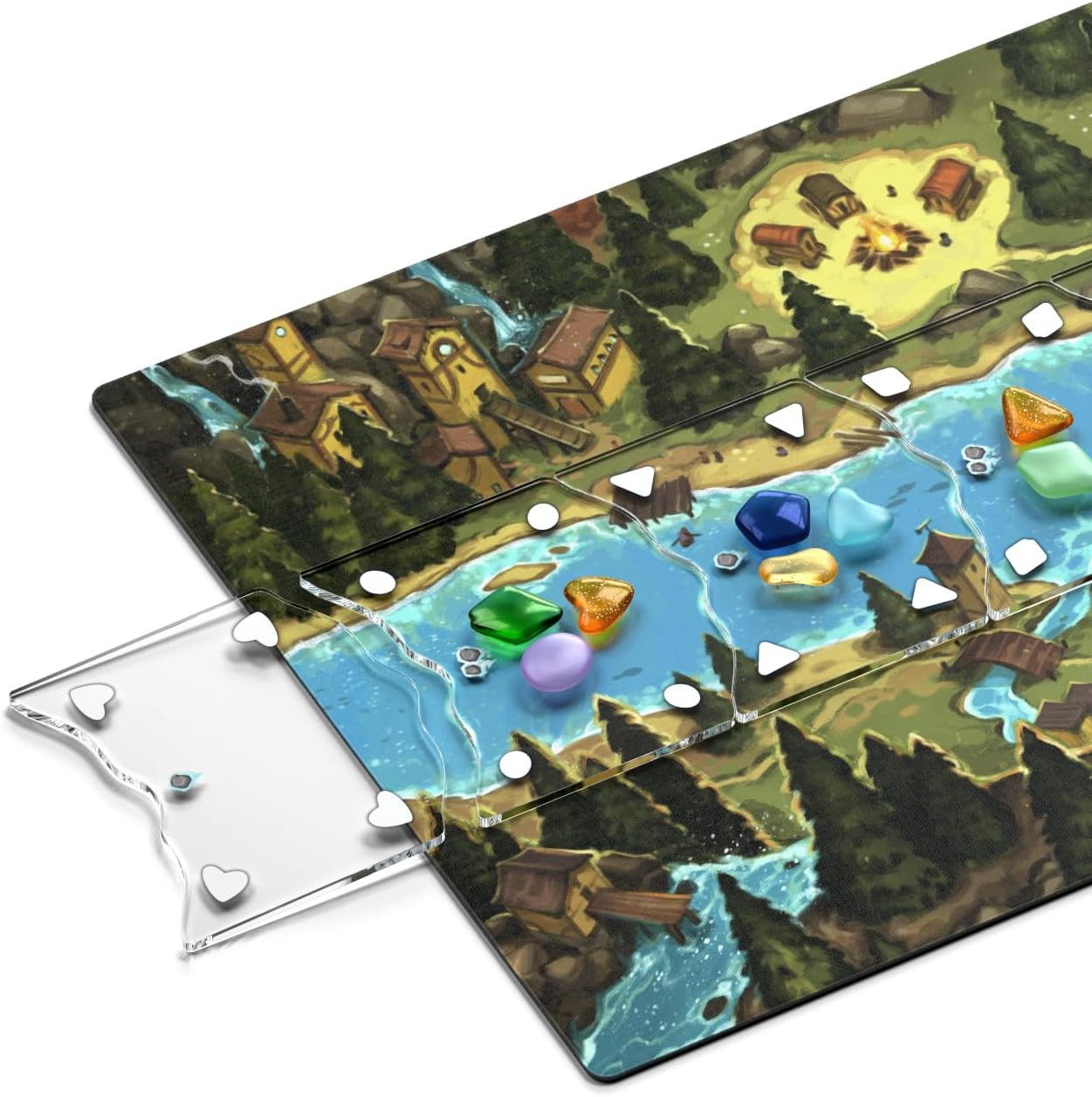 – River Valley Glassworks Deluxe Edition Board Game for Families and Adults – Co