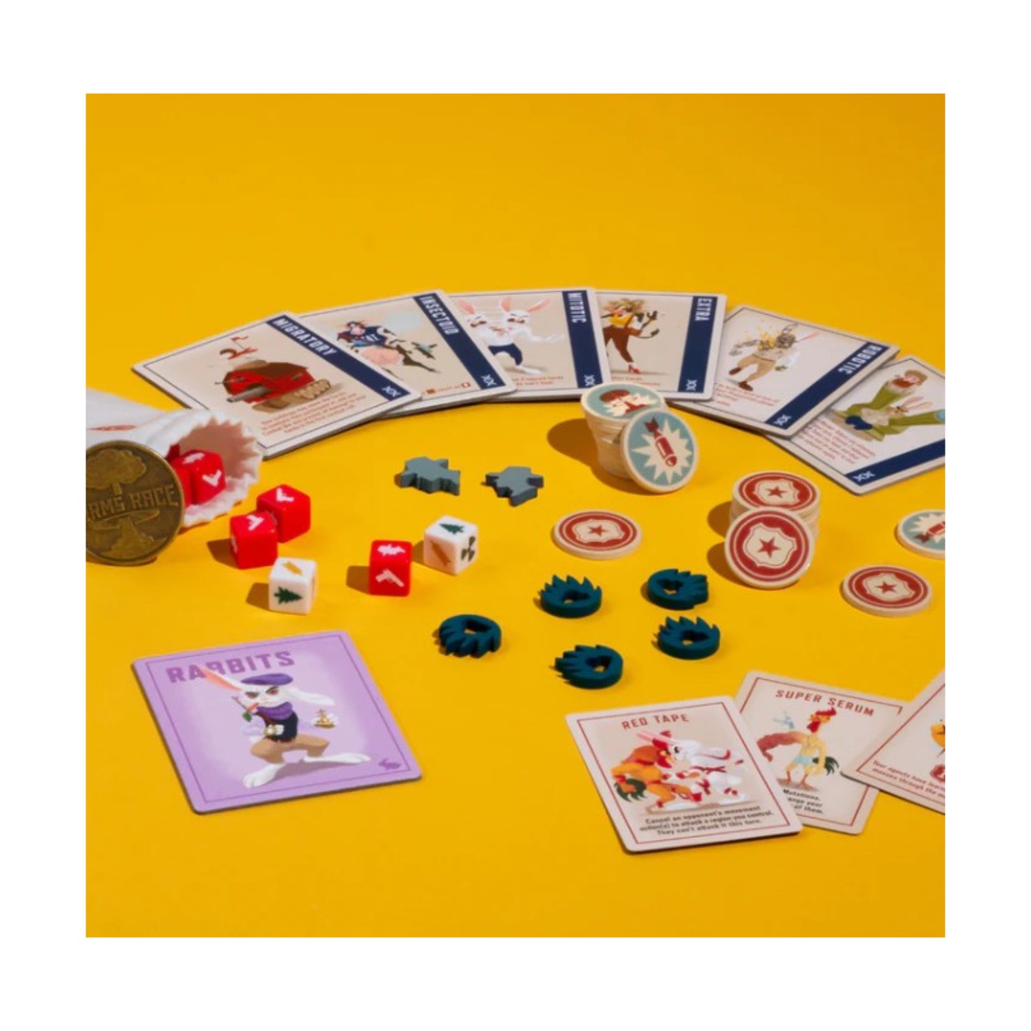 Medium Brow Board Games Farms Race – Deluxe Upgrade Kit Box SW (New)
