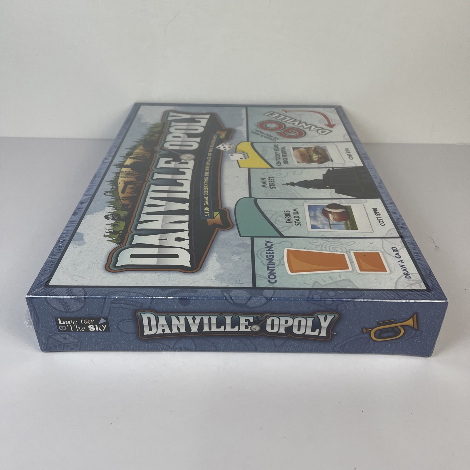 Danville Opoly Monopoly Game by Late for the Sky Danville Kentucky New Sealed