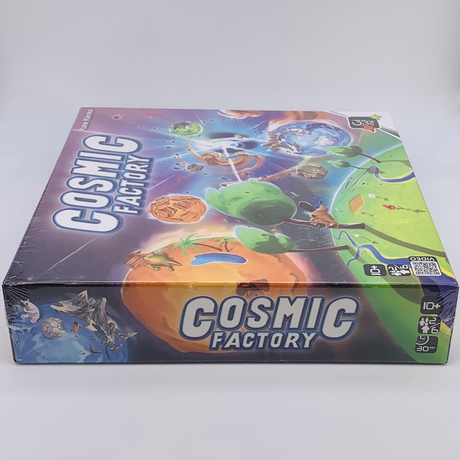 Cosmic Factory Kane Klenko Tile Lating Board Game Gigamic 2018 – New Sealed