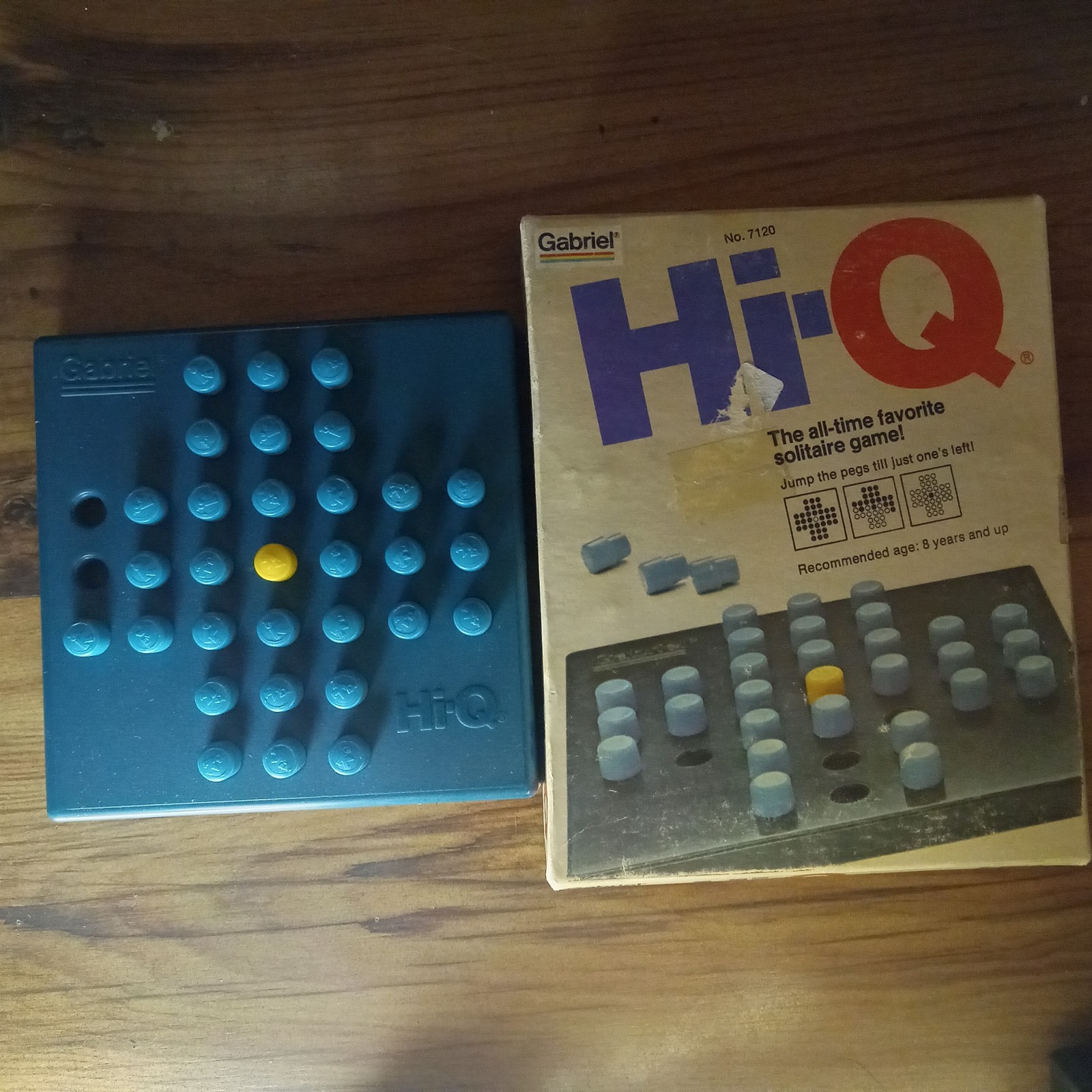 Gabriel HI-Q #7120 Solitaire Favorite Travel Game – InComplete Vintage pls read