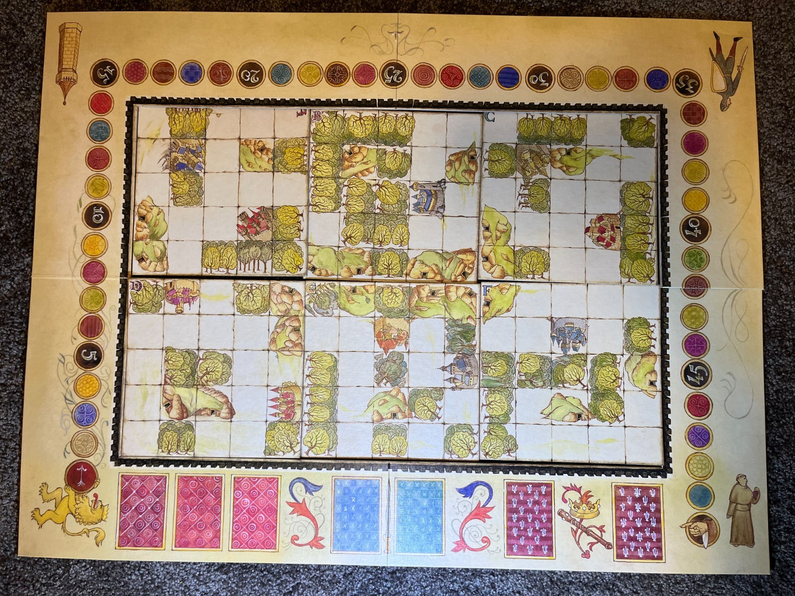LOWENHERZ BOARD GAME Rio Grande Games, OOP, Pieces Still Sealed, Excellent Rare