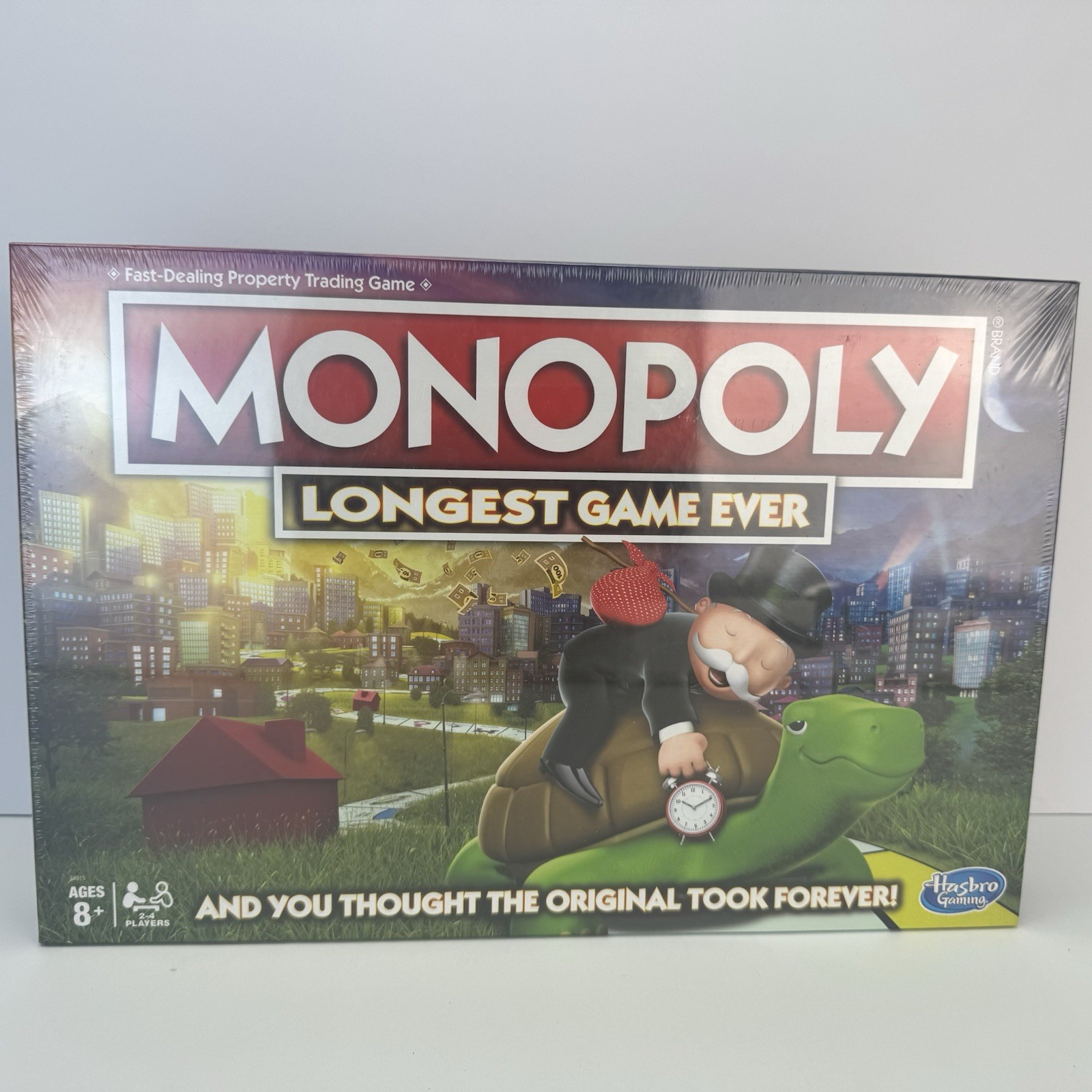 Monopoly Longest Game Ever Edition Hasbro NEW SEALED Retired