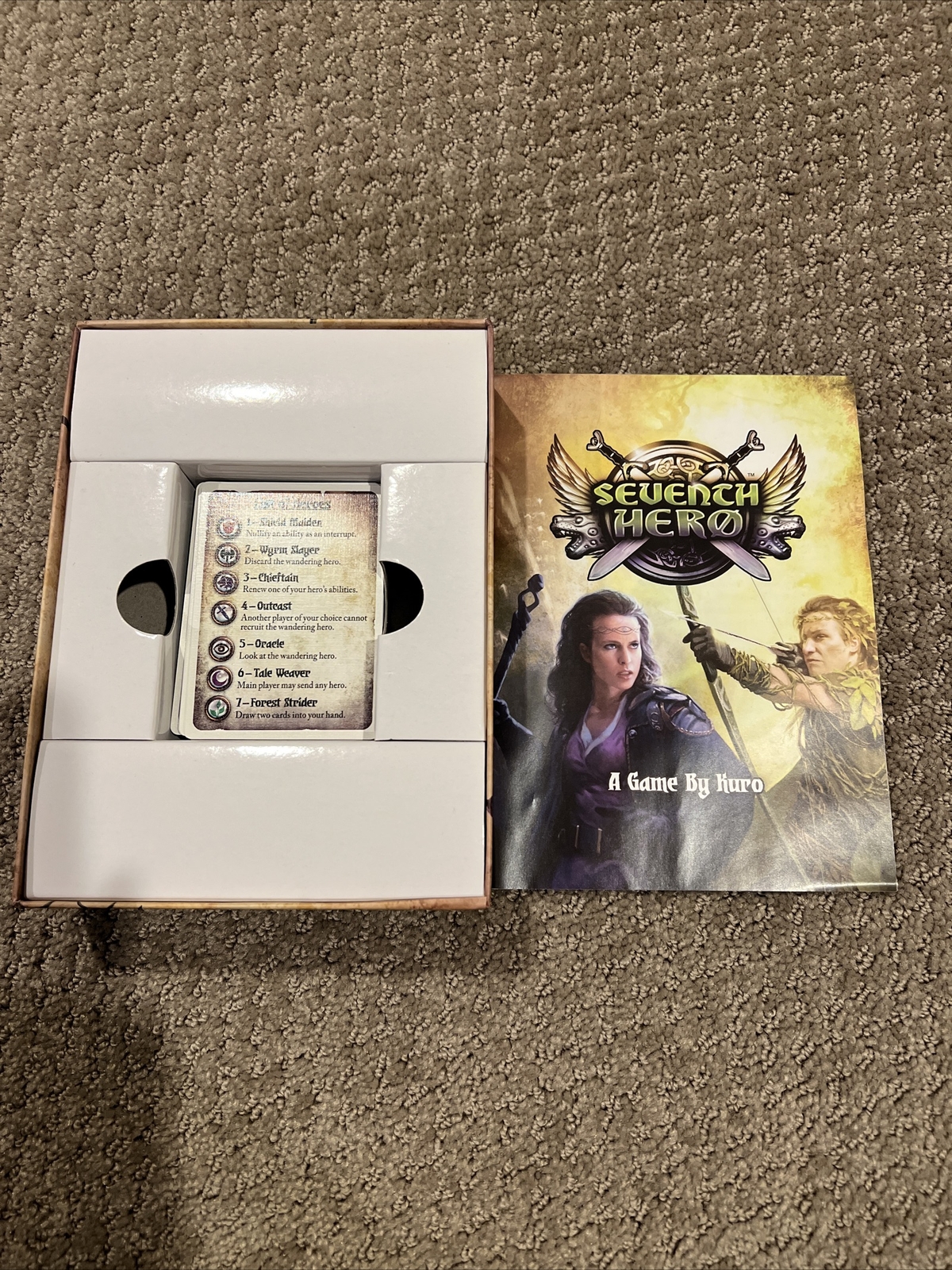 Seventh Hero Card Game [ Alderac 2014 ] [ 100% COMPLETE ]