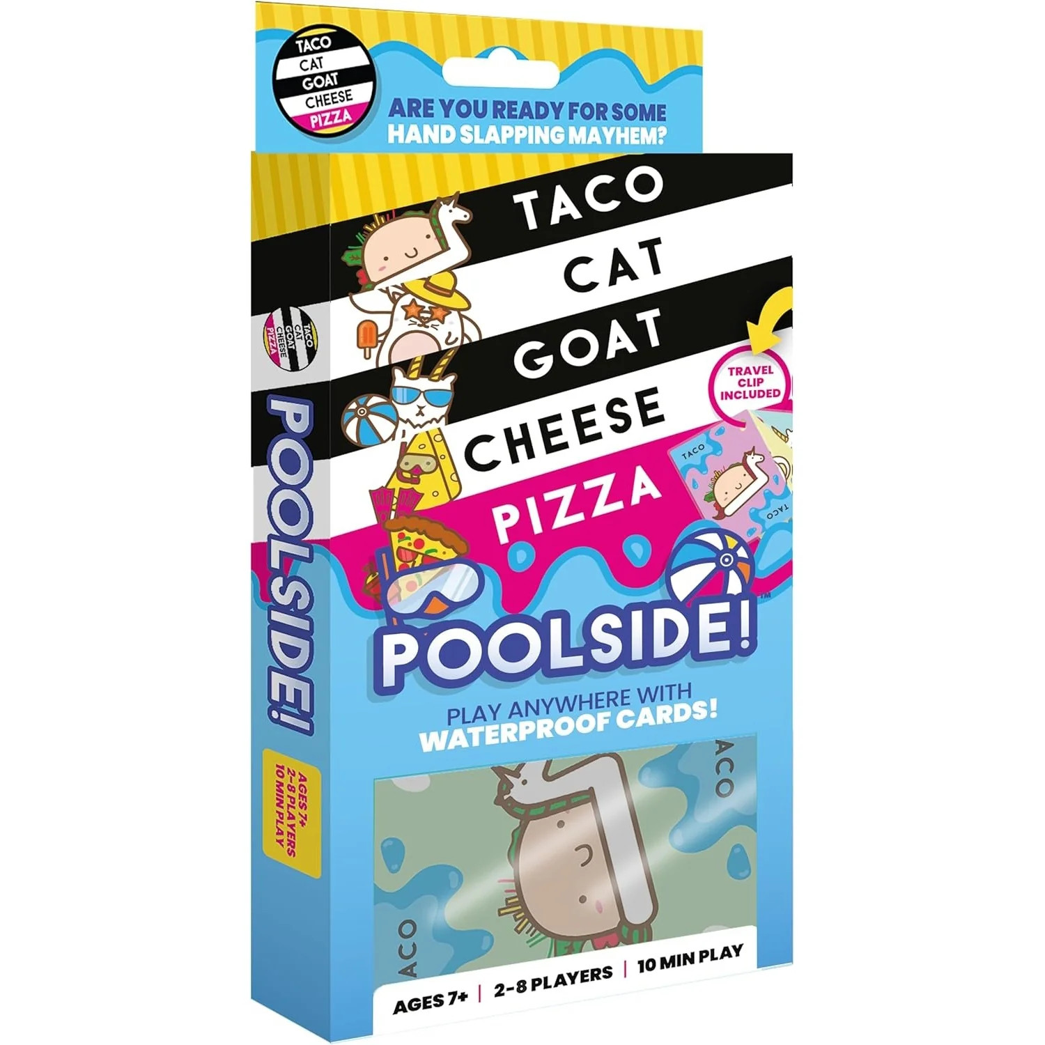 Taco Cat Goat Cheese Pizza: Splash [Board Game, 2 to 8 Players]