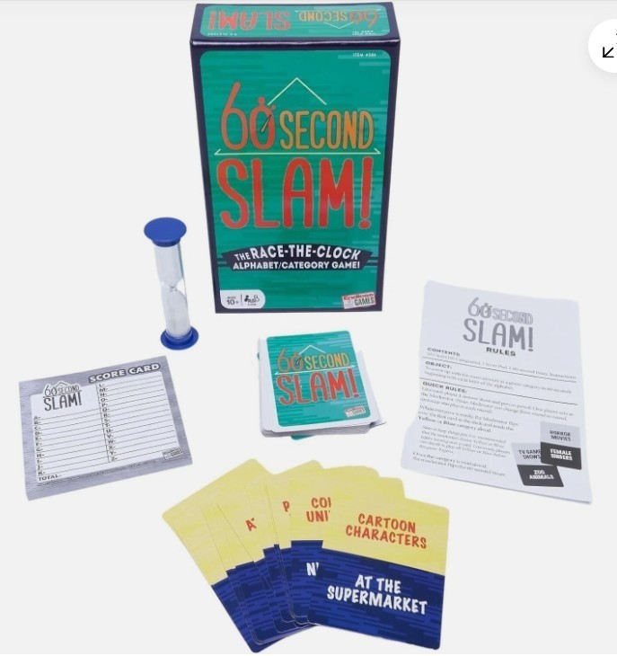 60 Second Slam! – Family Board Game