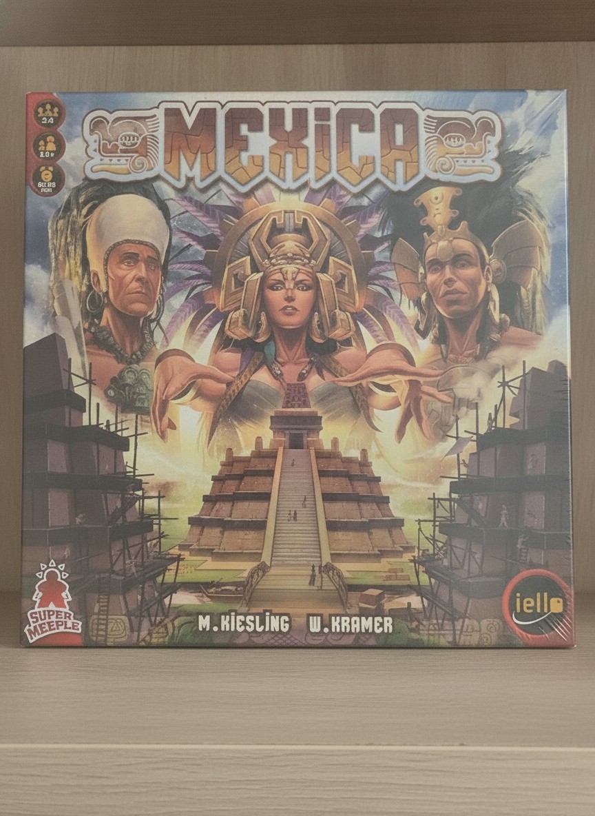 IELLO Mexica Strategy Board Game – Brand New Sealed – Aztec City Building