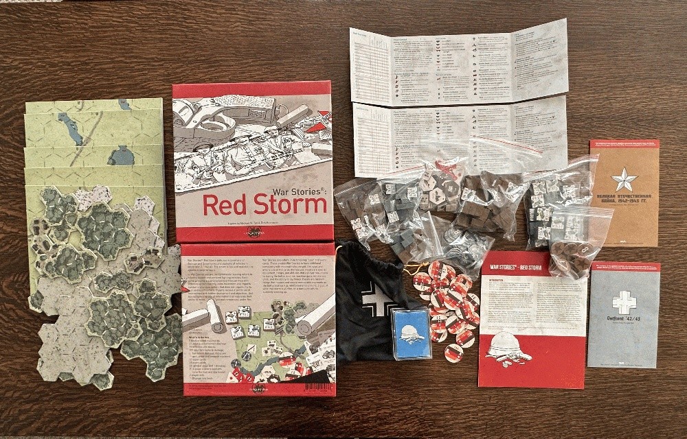 War Stories: Red Storm 1942-1943 Board Game Soviet/German WWII