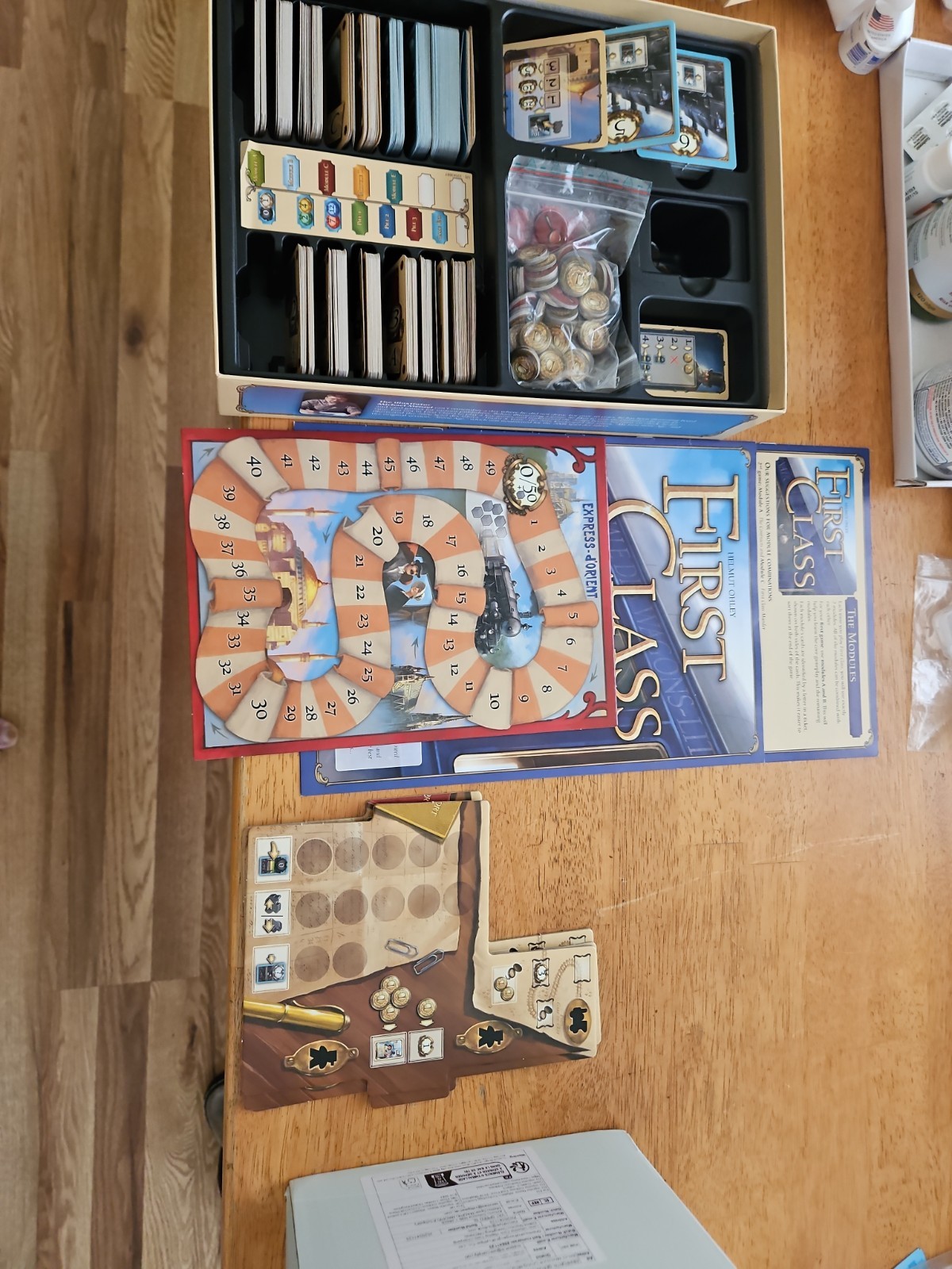 First Class All Aboard The Orient Express Board Game