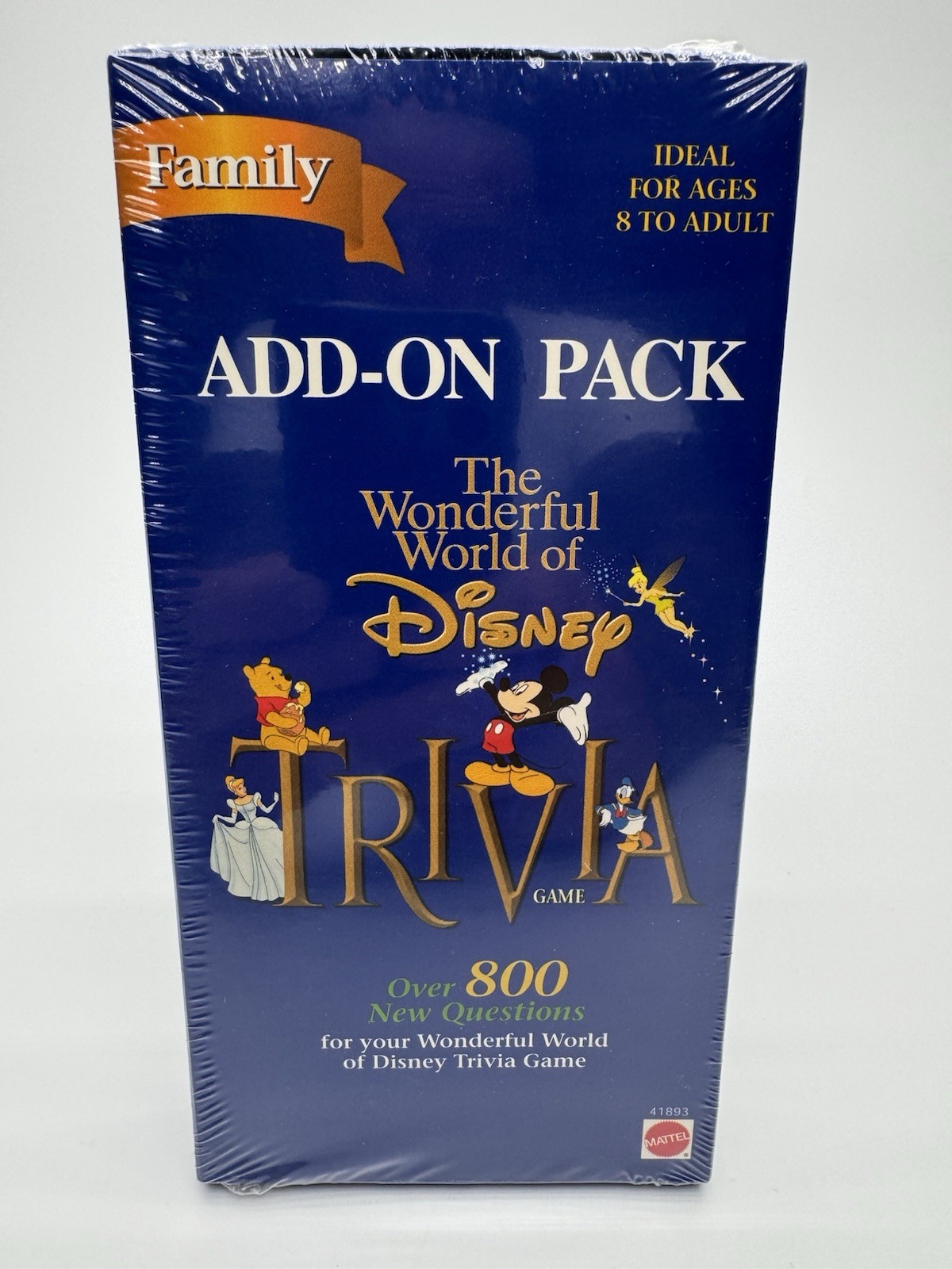 The Wonderful World of Disney Trivia Game “Family/Adult” Add-On Packs New Sealed