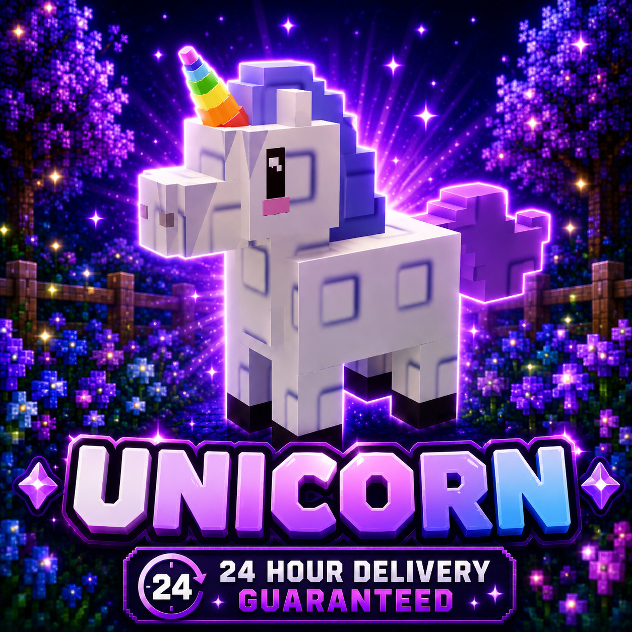 🦄Unicorn🌈 – Grow a Garden 2 ⚡Fast Delivery