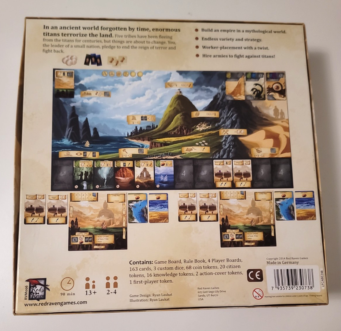 The Ancient World 2014, Red Raven Games, Pre-Owned