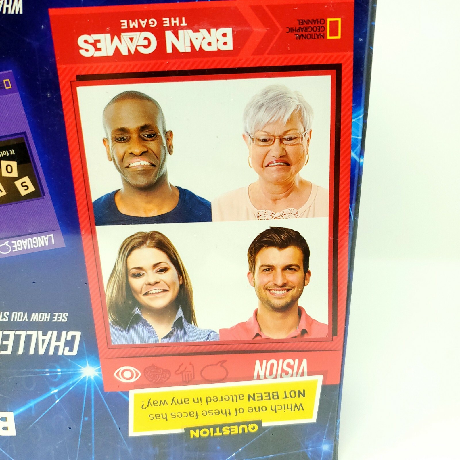 Brain Games board game, National Geographic/Buffalo Games, age 14+, new/sealed