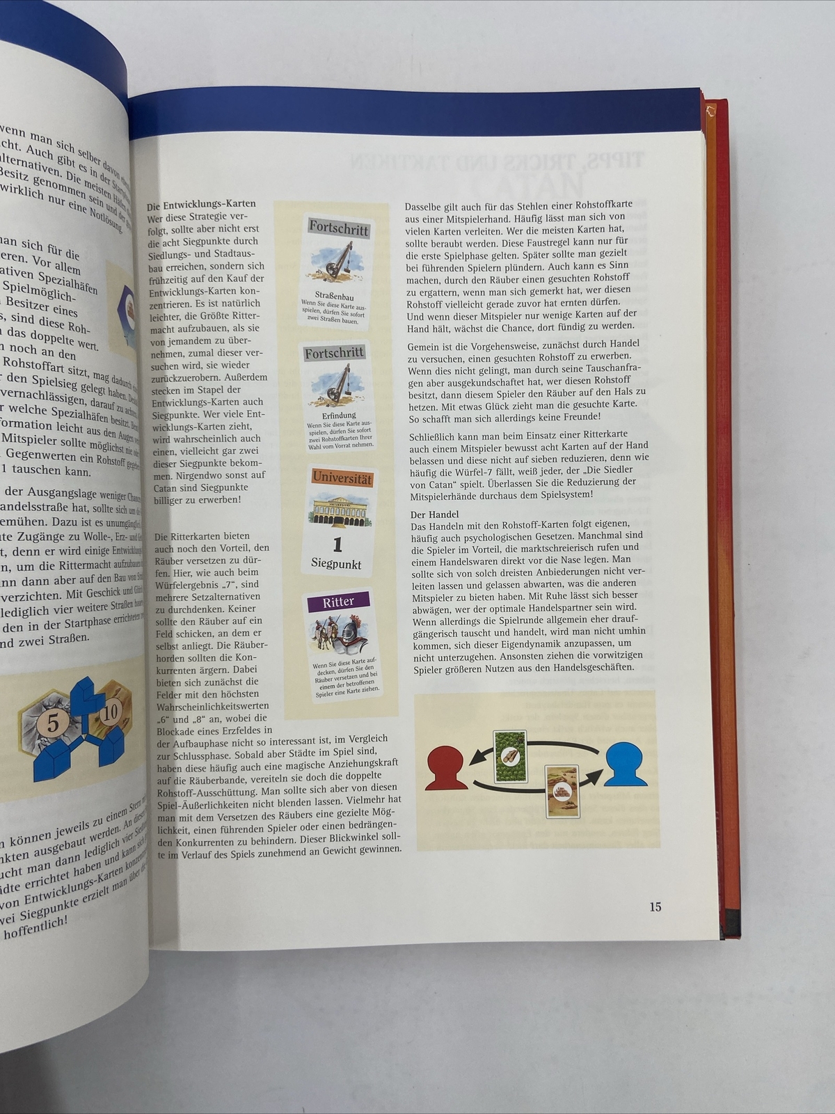 Die Siedler Von Catan – Das Buch Zum Spielen – Settlers of Catan Game (UNP) NM