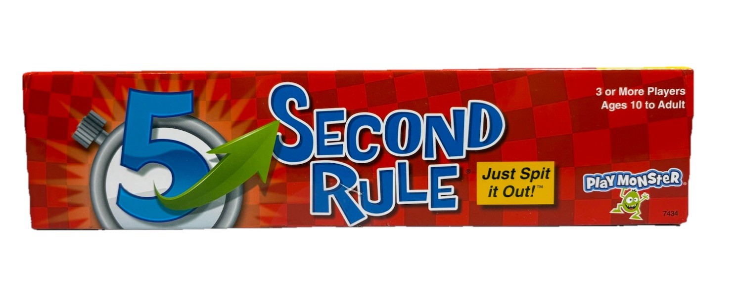 5 Second Rule Play Monster 3 or More Players Ages 10 to Adult Family Friendly