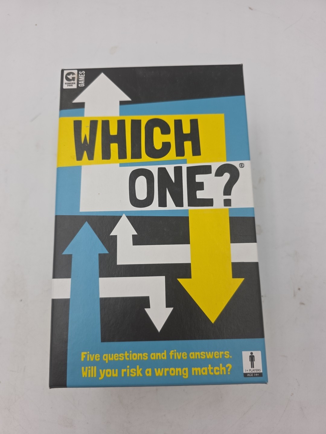 Which One? Party Table Top Game By Ginger Fox Games New & Sealed Made in England