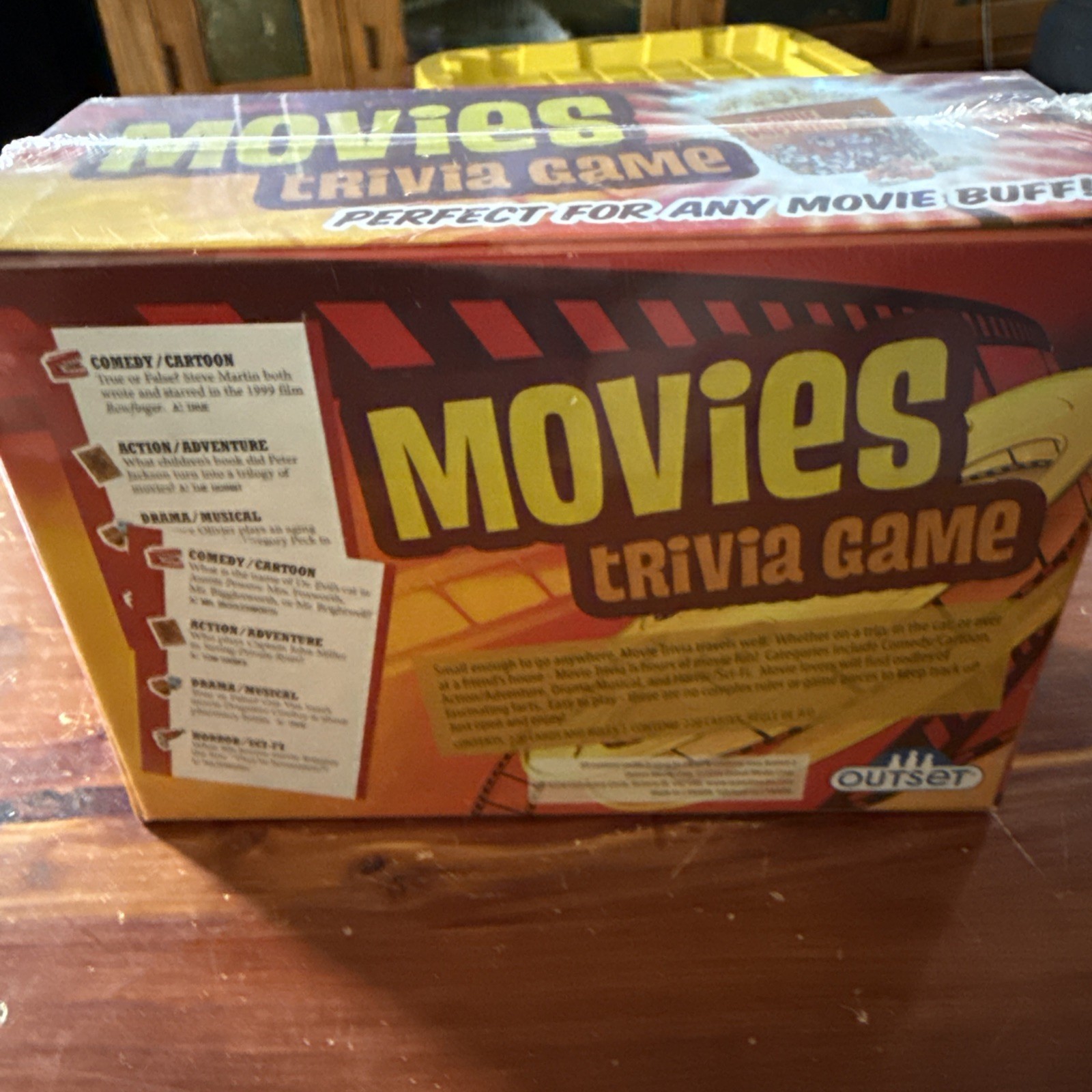Movies Trivia Game by Outset New Sealed