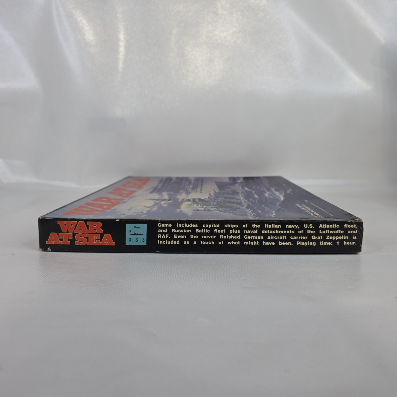 Vintage 1976 War at Sea Avalon Hill Board Game #705 – 100% Complete w/ Manual