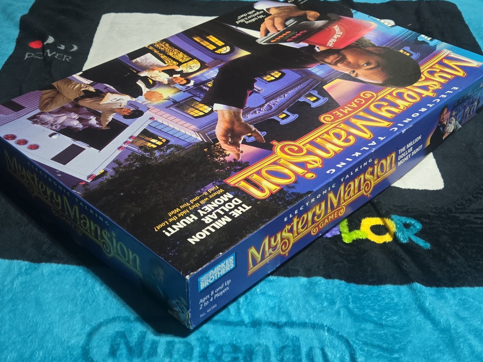 Mystery Mansion Electronic Talking Board Game 1995 Hasbro 99% COMPLETE WORKS