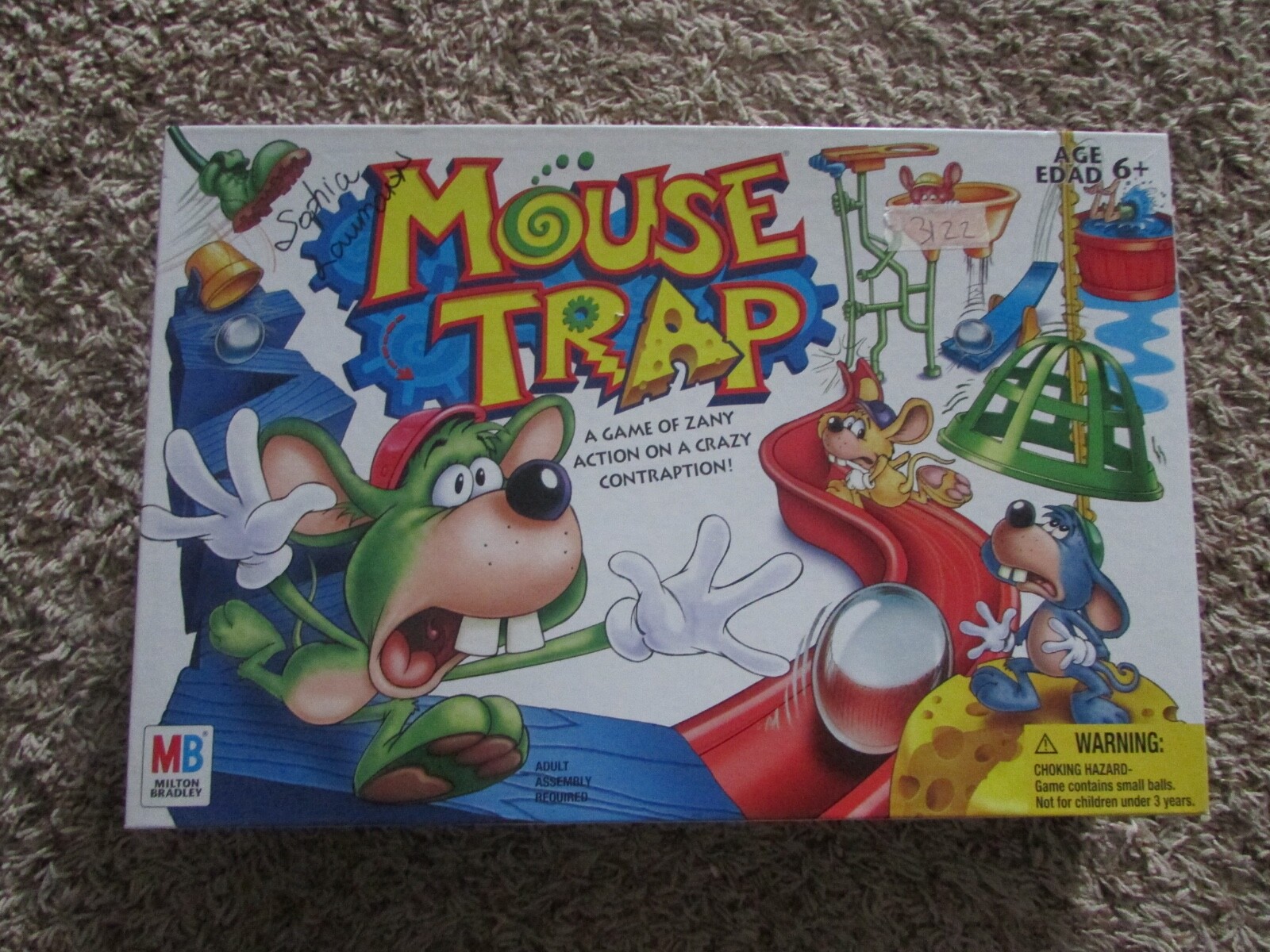 1999 Mouse Trap Game by Milton Bradley Complete VGC No box