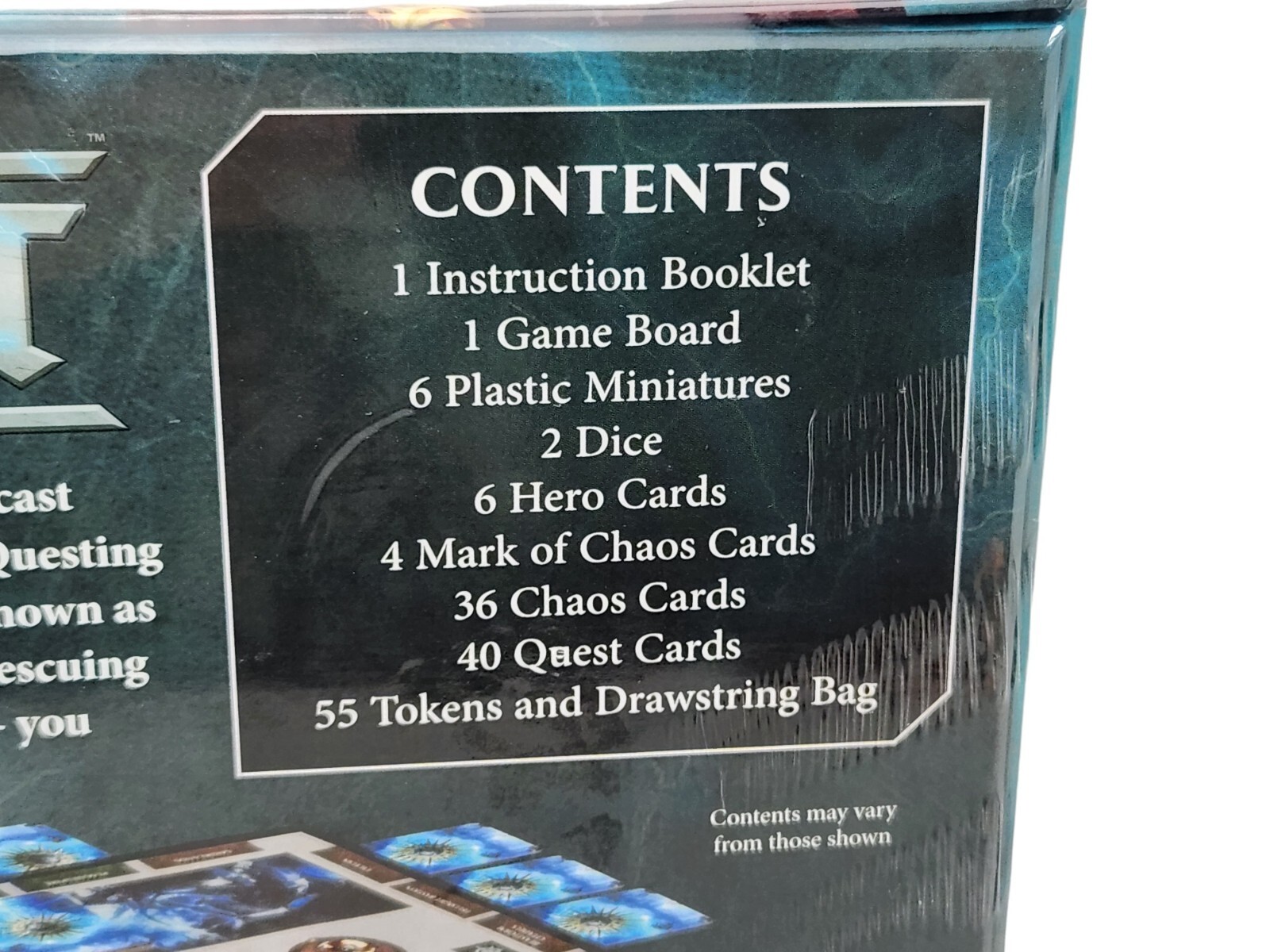 Warhammer Stormvault Age Of Sigmar Fantasy Adventure Board Game ~ Box Defects