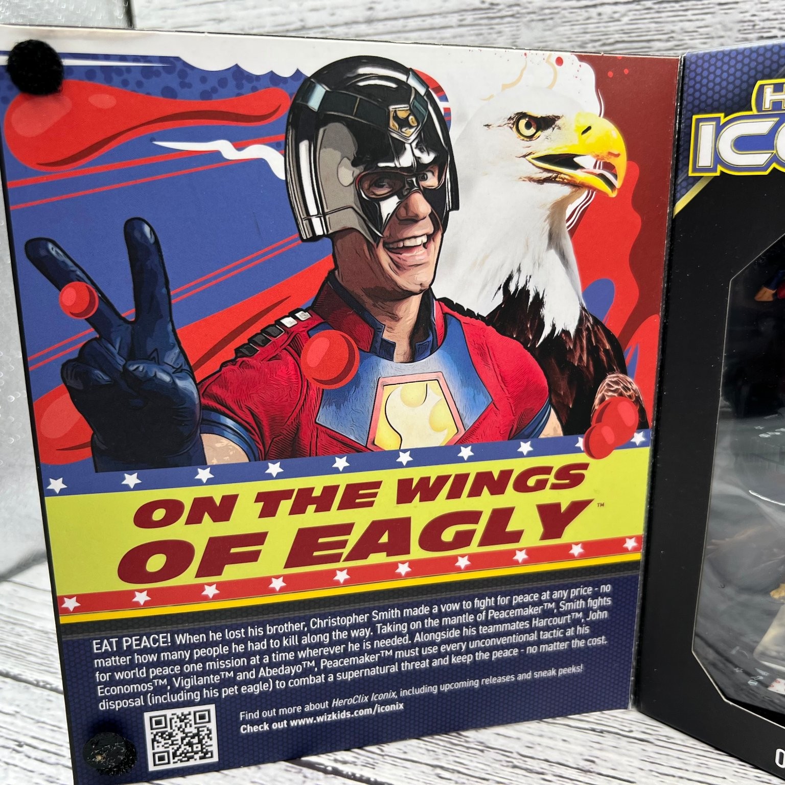 HeroClix Iconix DC Peacemaker On The Wings of Eagly Board Game 2023