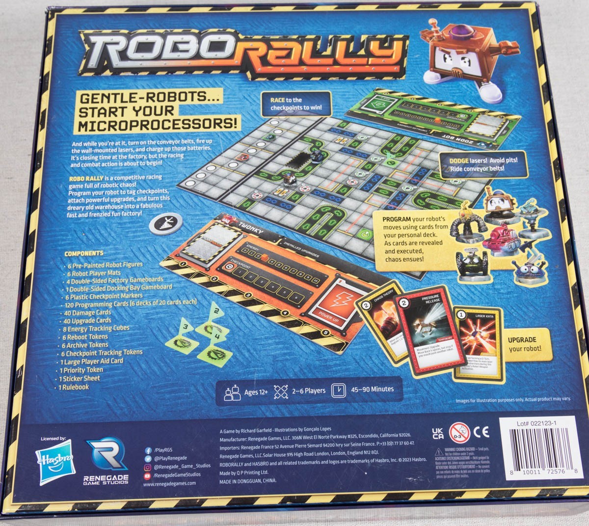 Renegade Game Studios: Robo Rally Board Game – Unplayed