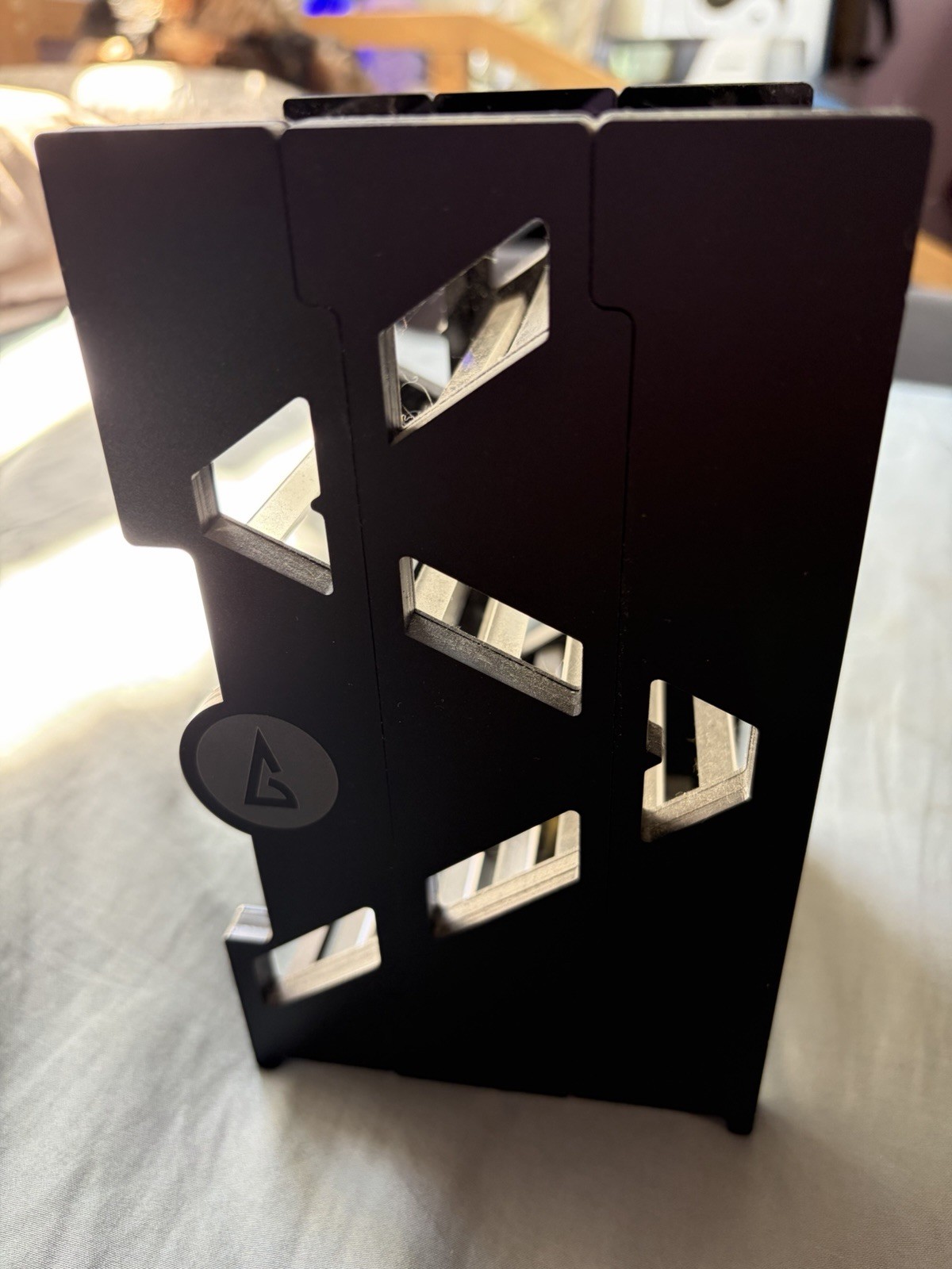 GALAXY Hard Plastic Dice Tumbler. Breaks down into three individual parts.