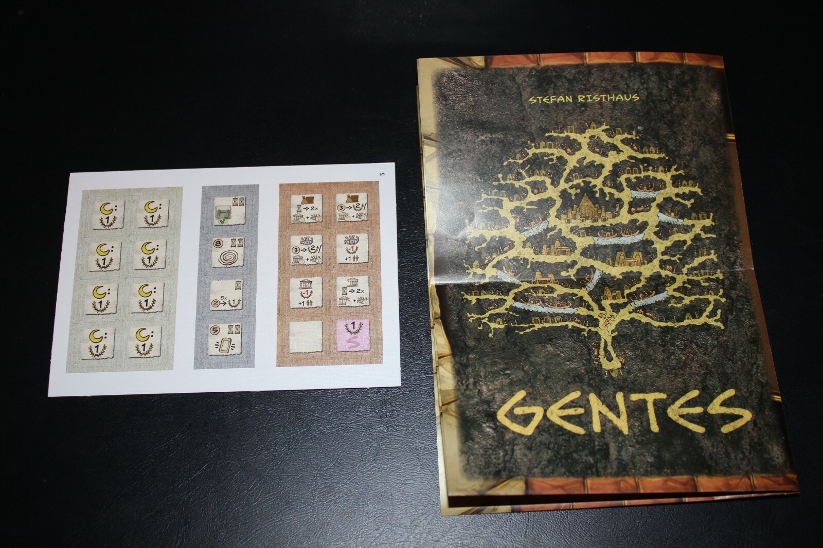 Gentes New Cities – Board Game Promo Expansion – Brettspiel Advent Calendar 2017