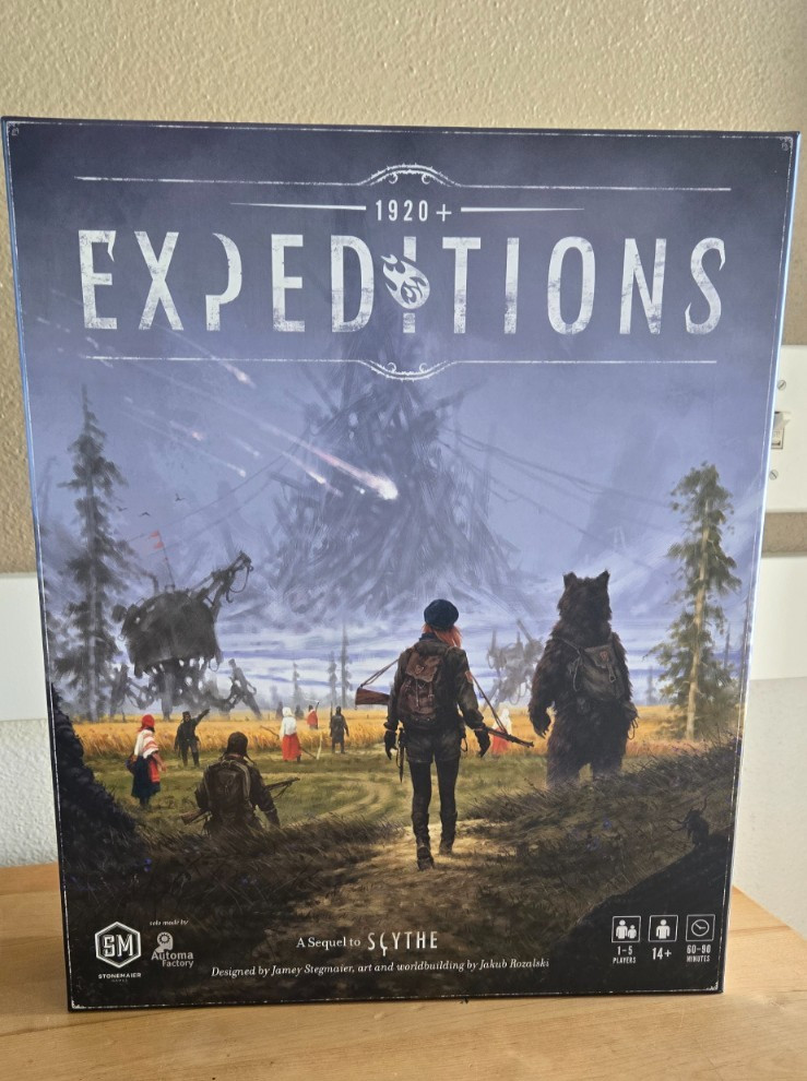 Expeditions Board Game by Stonemaier Games-A Sequel to Scythe 1-5 Players