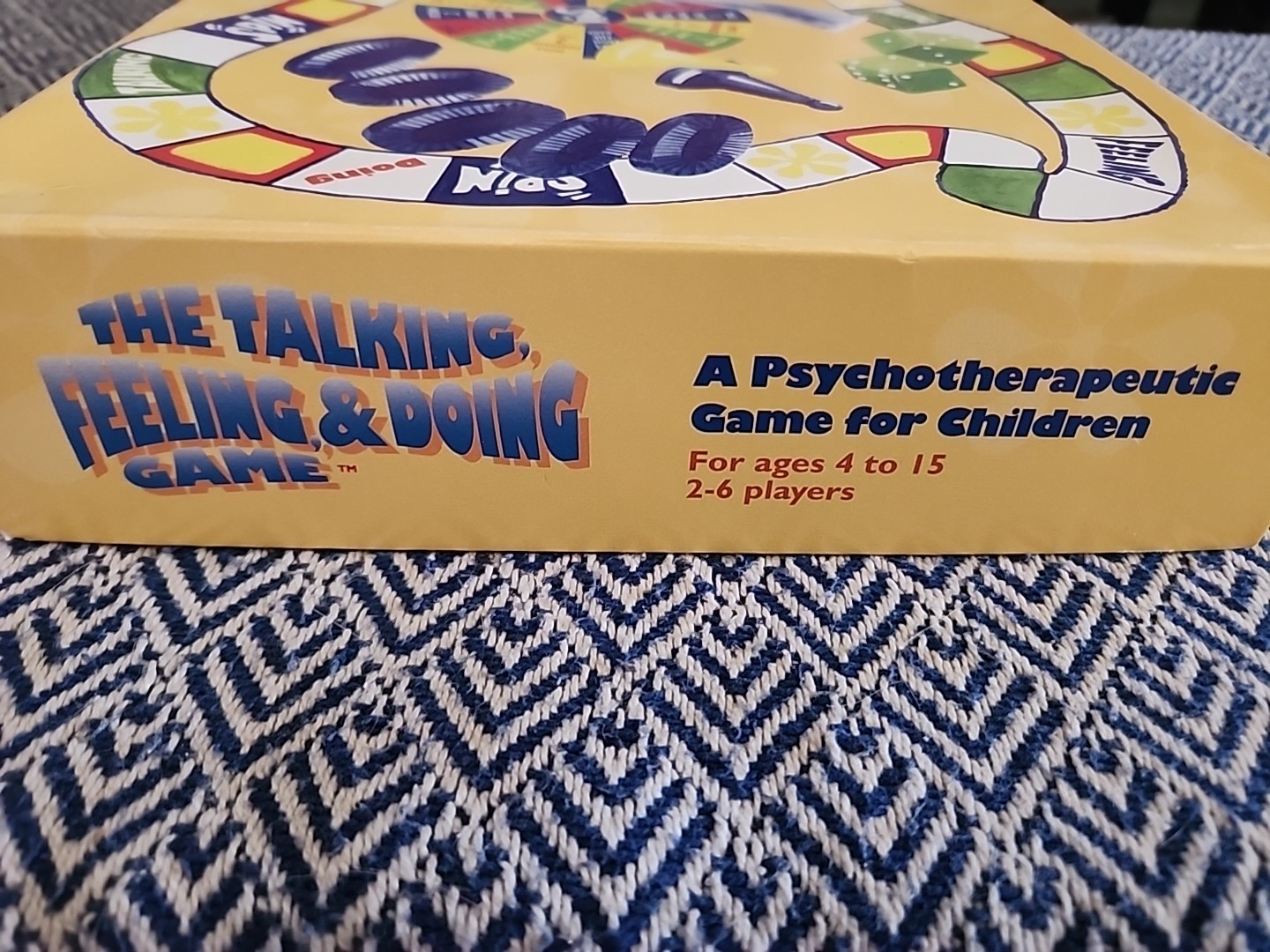 COMPLETE The Talking Feeling & Doing Game Psychotherapeutic For Children 1998